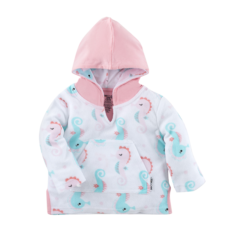 Swim Coverup 12-24μηνών UPF50 Ιππόκαμπος Zoocchini ZOO1