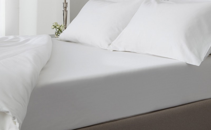 OEM Σετ Σεντόνια Βαμβακερά 250x280εκ. Λευκά (Σετ 4 Τεμάχια) (Ύφασμα: Βαμβάκι 100%, Χρώμα: Λευκό) - OEM - 5201847016000