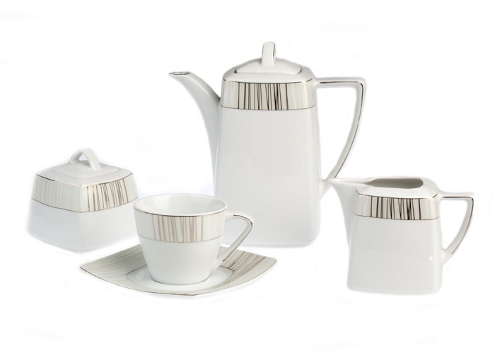 CRYSPO TRIO Σετ Φλυτζάνια Τσαγιού 6τμχ Πορσελάνης 230ml Linette CRYSPO TRIO 50.277.16 (Υλικό: Πορσελάνη) - CRYSPO TRIO - 50.277.16
