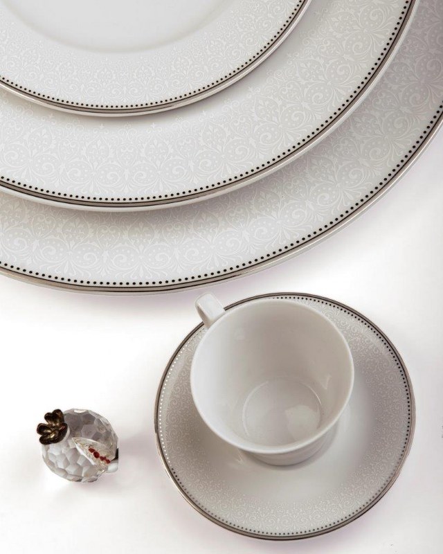 Σετ Φλυτζάνια Καφέ 6τμχ Πορσελάνης 100ml Dalia CRYSPO T