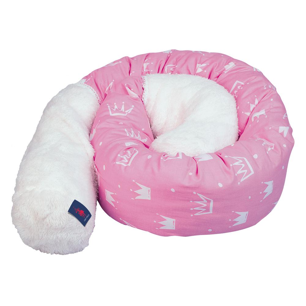 Greenwich Polo Club Πάντα Κούνιας 12x200εκ. Essential Baby Greenwich Polo Club 8805 (Ύφασμα: Βαμβάκι 100%, Υλικό: Polyester, Χρώμα: Ροζ) - Greenwich Polo Club - 200011108805