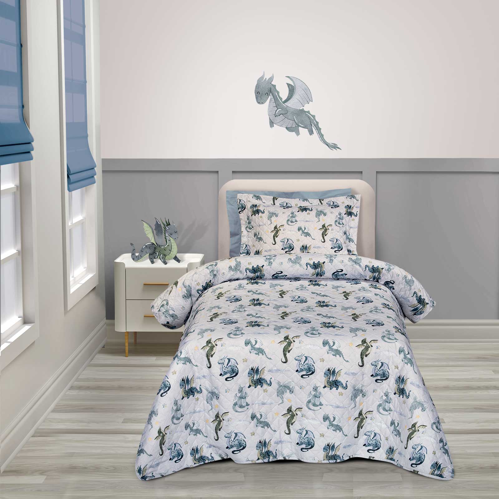 Κουβερλί Microfiber Μονό 160x240εκ. Essential 8863 Beige-Blue Greenwich Polo Club (Ύφασμα: Microfiber, Χρώμα: Μπλε) - Greenwich Polo Club - 202000108863