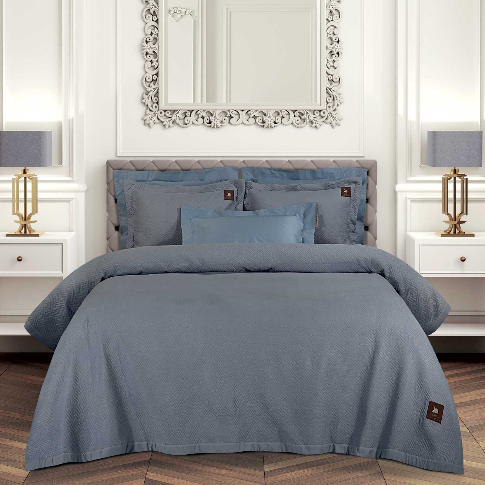 Κουβερλί Microfiber King 240x250εκ. Essential 4449 Purple Greenwich Polo Club (Ύφασμα: Microfiber, Χρώμα: Μωβ, Μέγεθος: King Size) - Greenwich Polo Club - 202000304449