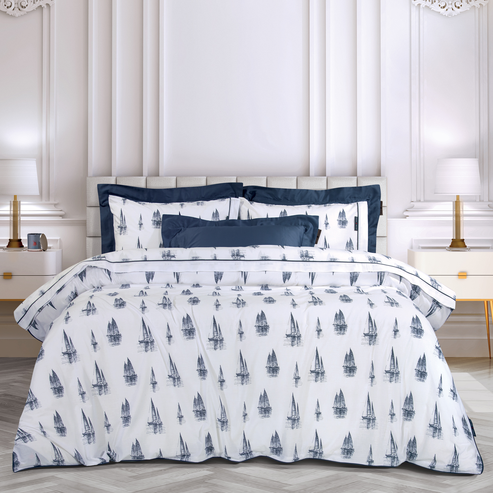 Σετ Σεντόνια Polycotton Υπέρδιπλα 240x260εκ. Essential 