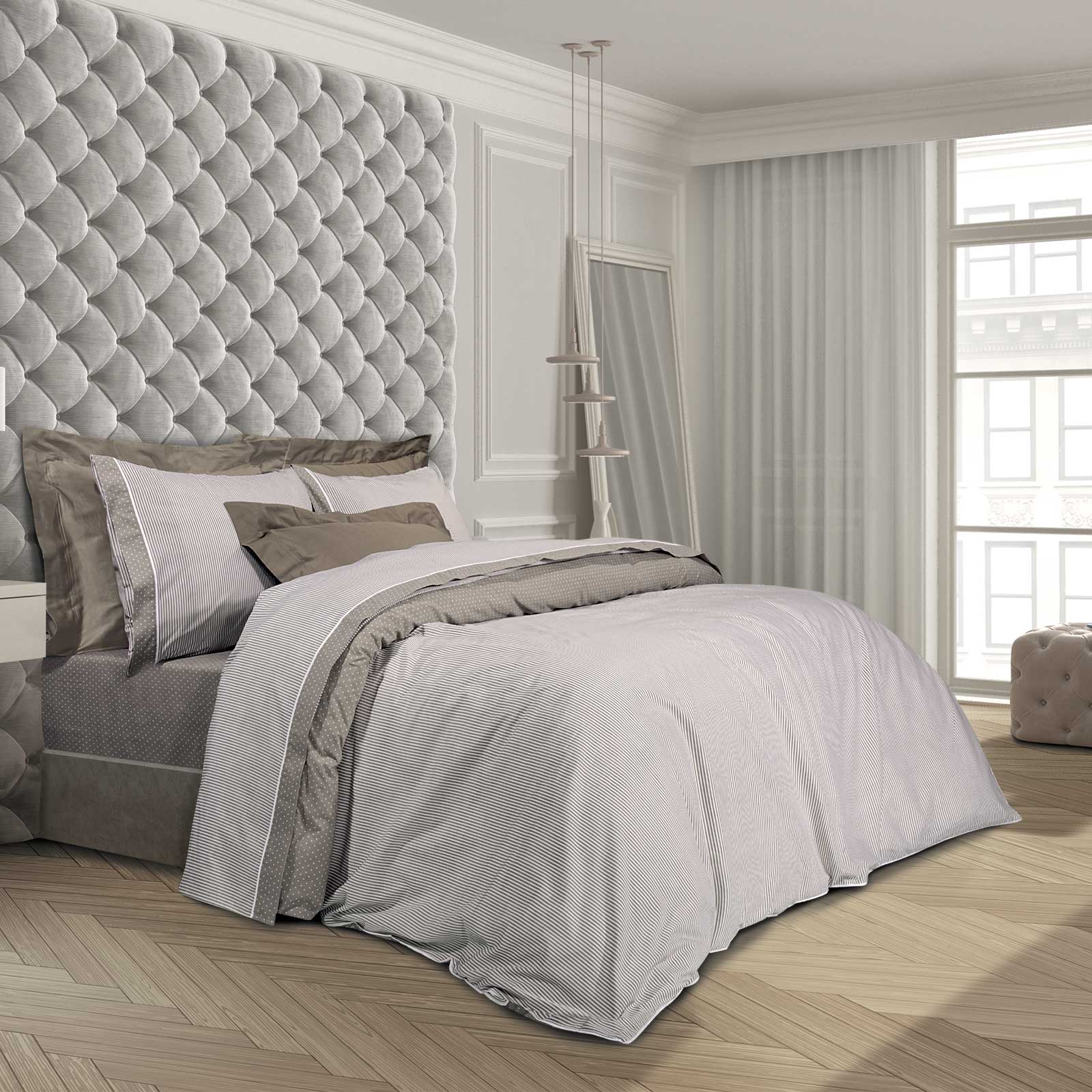 Σετ Σεντόνια Polycotton King 260x280εκ. Essential 2168 Λευκό-Σπαγγί Greenwich Polo Club (Τύπος κατωσέντονου: Χωρίς Λάστιχο, Χρώμα: Λευκό, Ύφασμα: 70% Βαμβάκι-30% Polyester, Μέγεθος: King Size) - Greenwich Polo Club - 202100302168