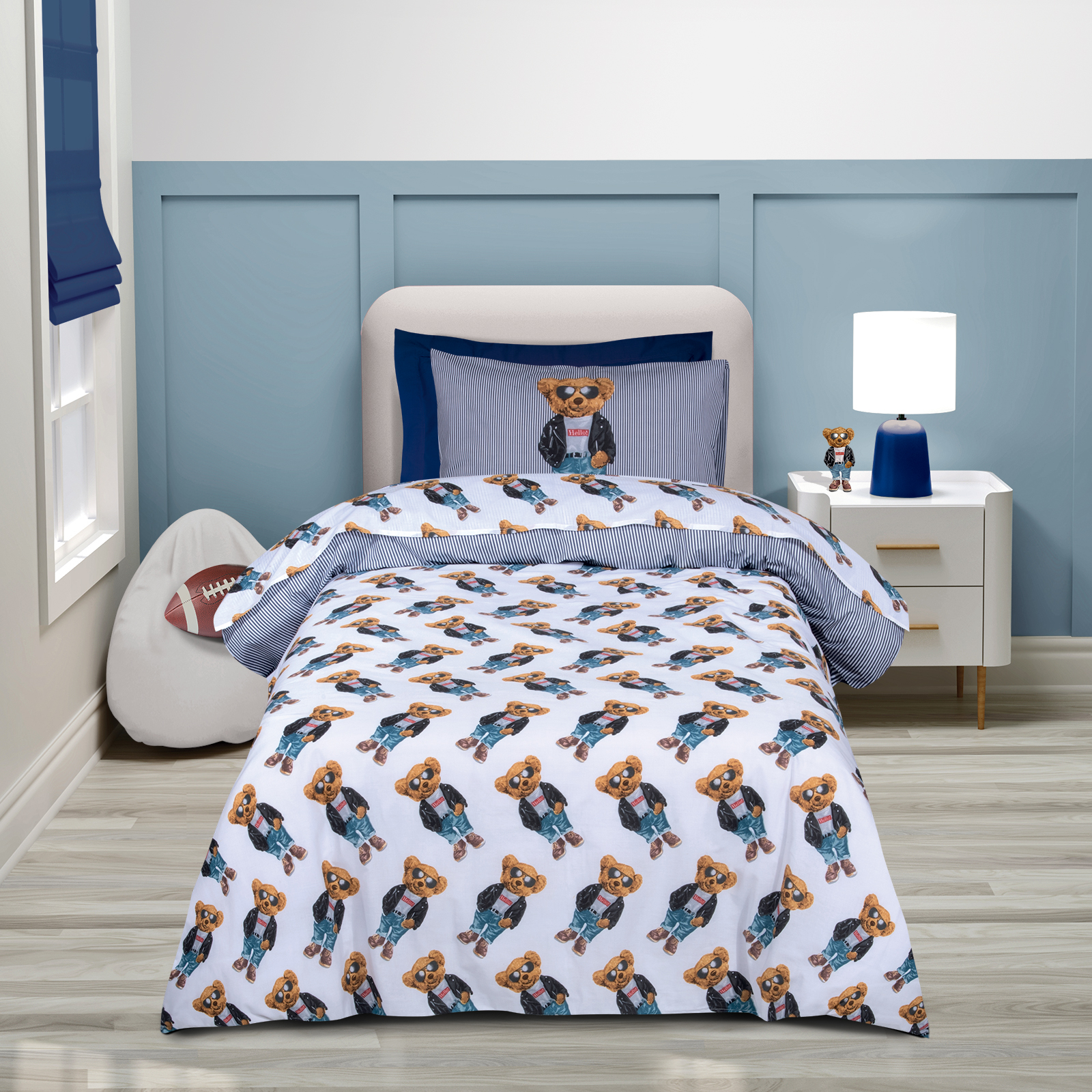 Σετ Σεντόνια Polycotton Μονά 170x240εκ. Essential 8838 