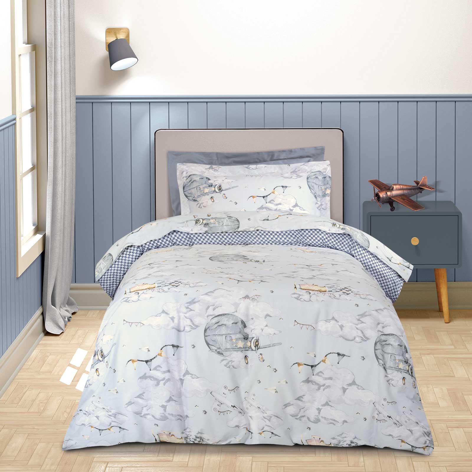 Greenwich Polo Club - ΣΗΜΑΝΤΙΚΟ: Σε περίπτωση διαφοράς τιμής από το κατάστημα ισχύει παντα και μόνο η τιμή του καταστήματος Σετ Σεντόνια Βαμβακερά Μονά 170x260εκ. Essential 8852 Γ