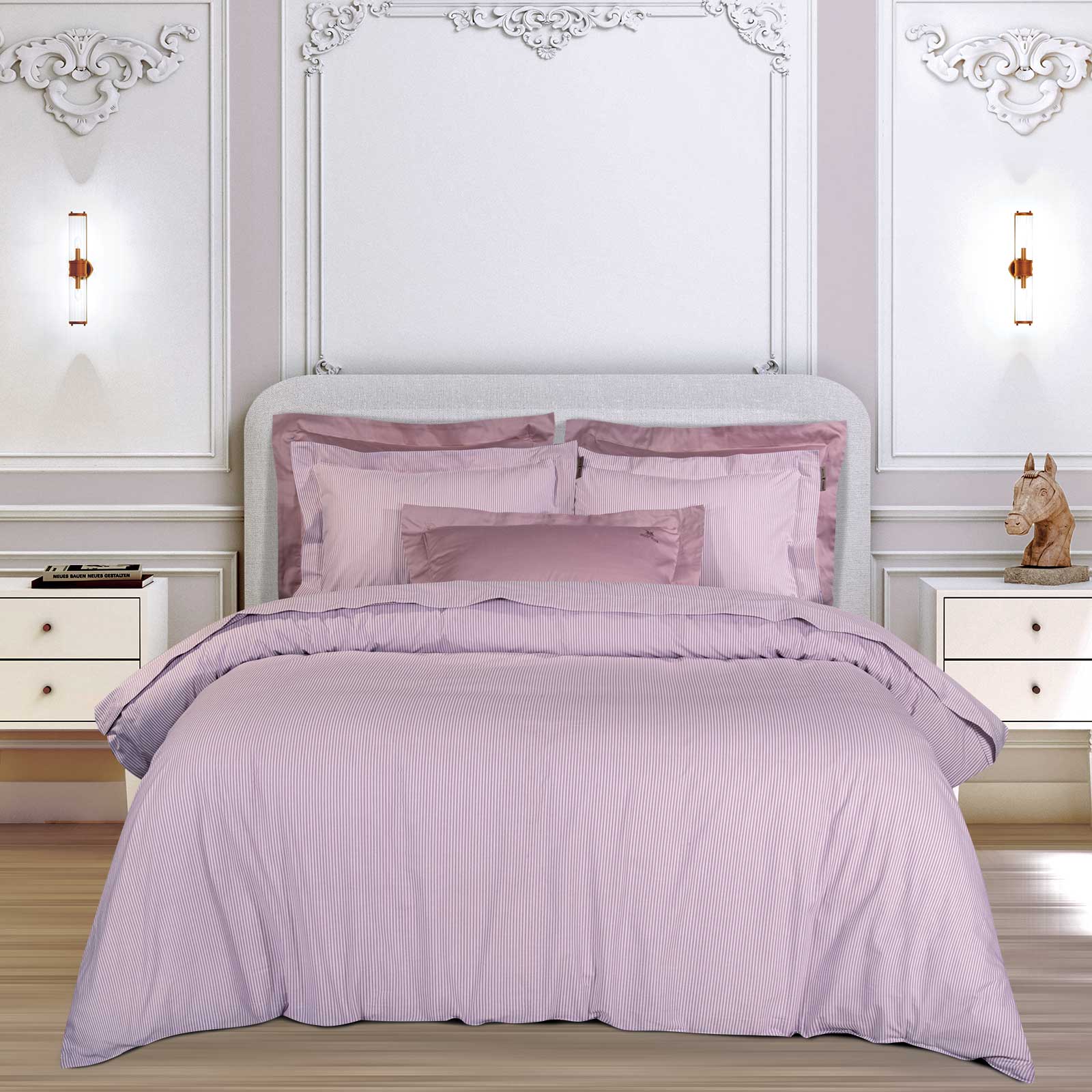 Παπλωματοθήκη Βαμβακερή King 240x260εκ. Loft 2299 Nude Greenwich Polo Club (Ύφασμα: Βαμβάκι 100%, Χρώμα: Nude, Μέγεθος: King Size) - Greenwich Polo Club - 206000302299