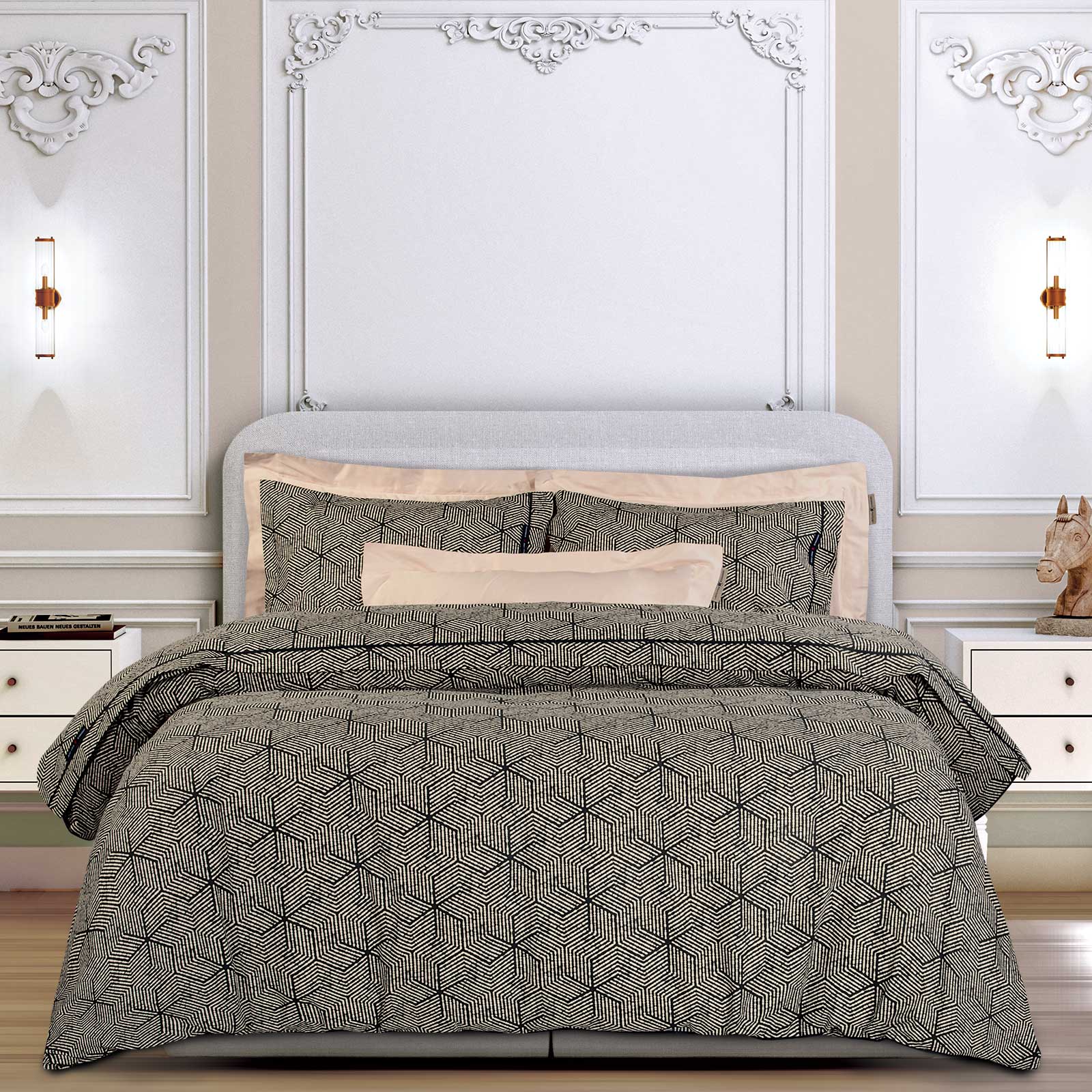 Κουβερλί, Παπλωματοθήκες 24home - ΣΗΜΑΝΤΙΚΟ: Σε περίπτωση διαφοράς τιμής από το κατάστημα ισχύει παντα και μόνο η τιμή του καταστήματος Σετ Παπλωματοθήκη Βαμβακερή King 240x260εκ. Essential 2