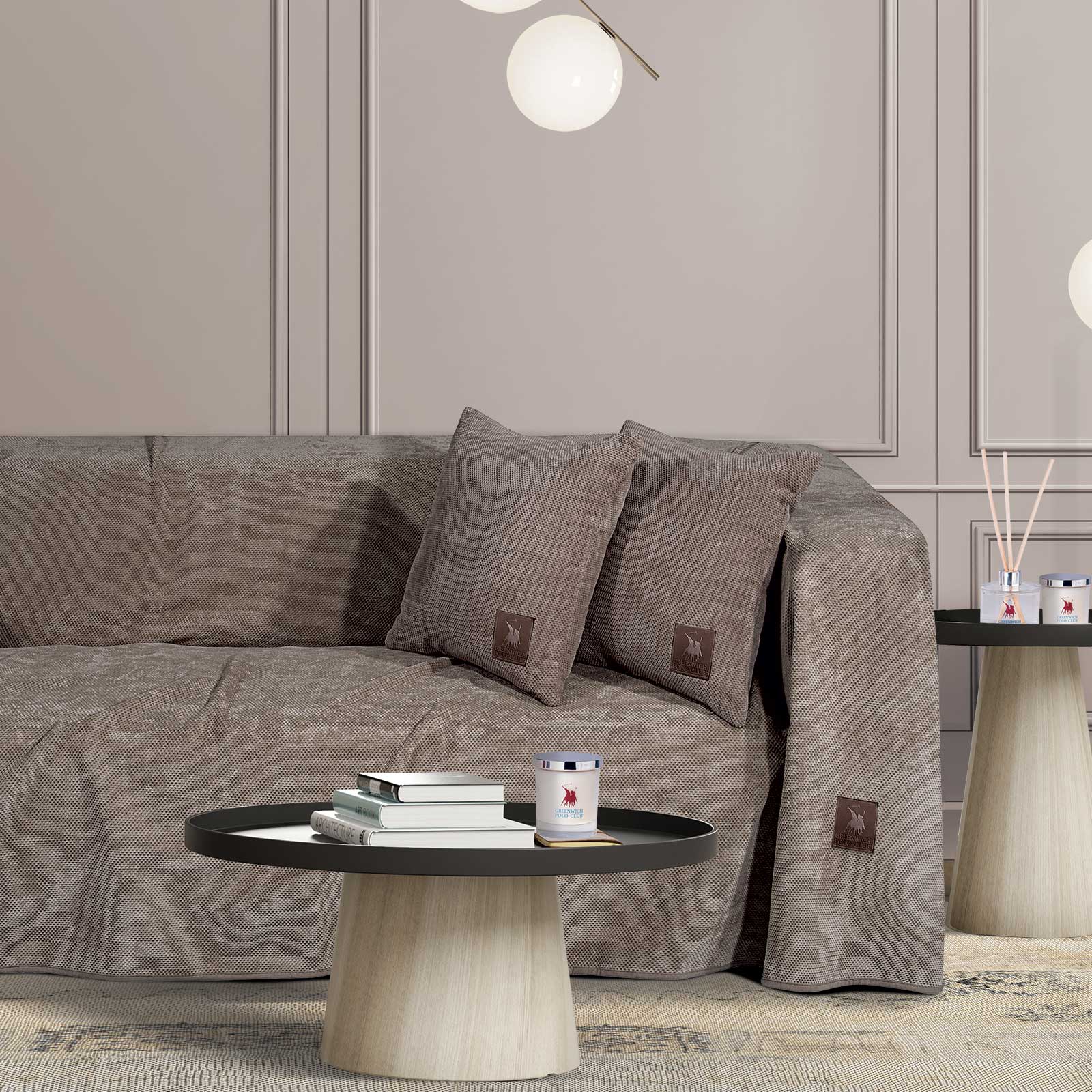 Ριχτάρι Microchenille-Polar Fleece Τριθέσιος 180x300εκ.