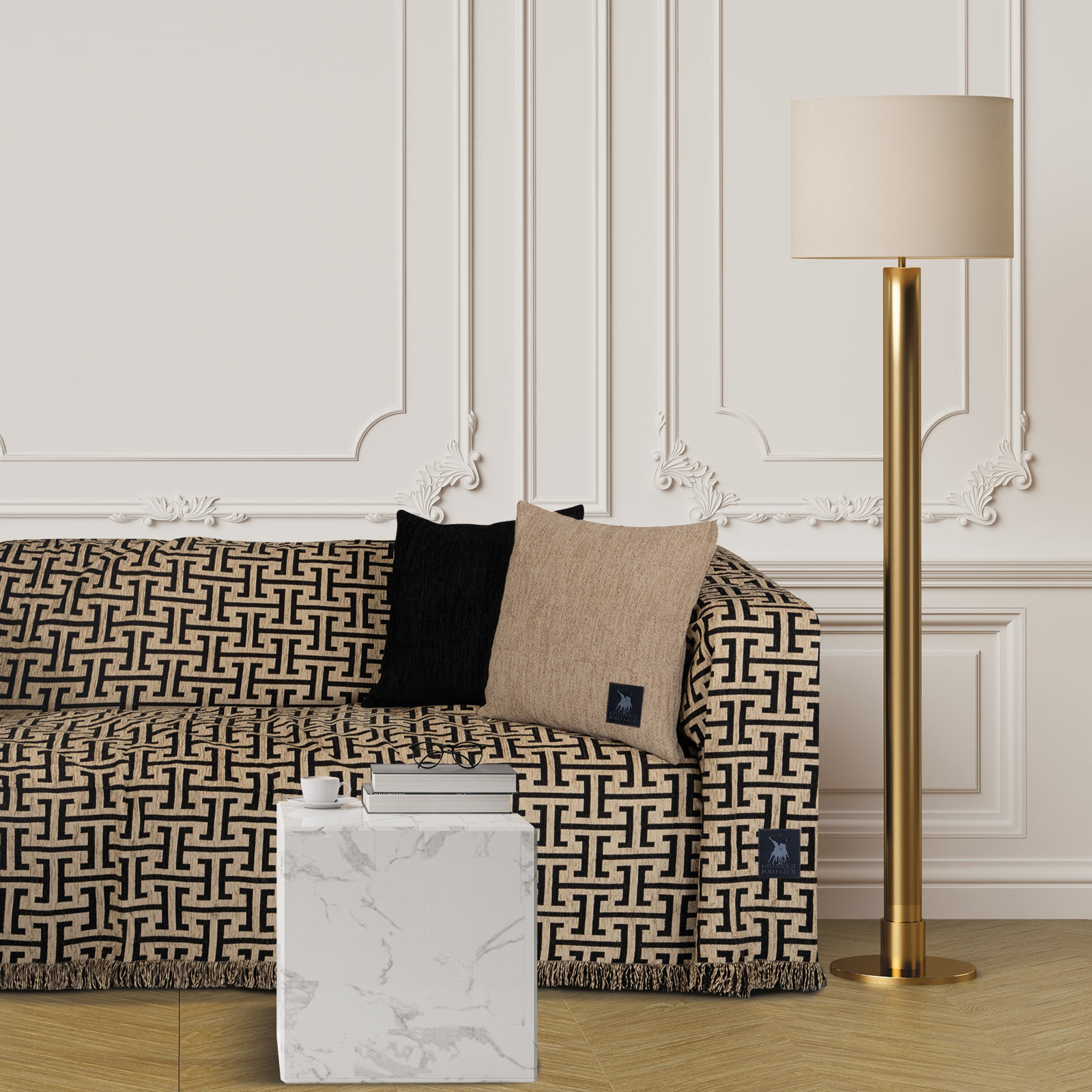 Ριχτάρι Chenille Τριθέσιος 180x300εκ. Essential 3932 Μα