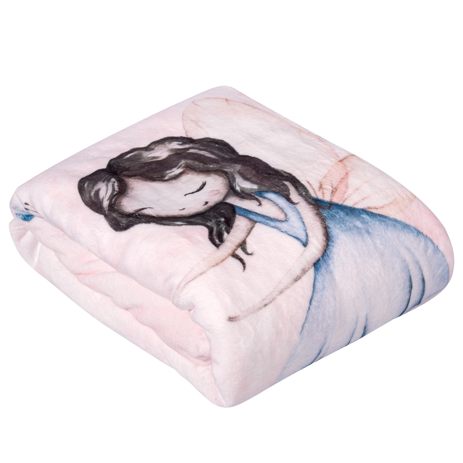 Κουβέρτα Fleece Κούνιας 110x150εκ. Essential 8849 Μωβ-Ρ