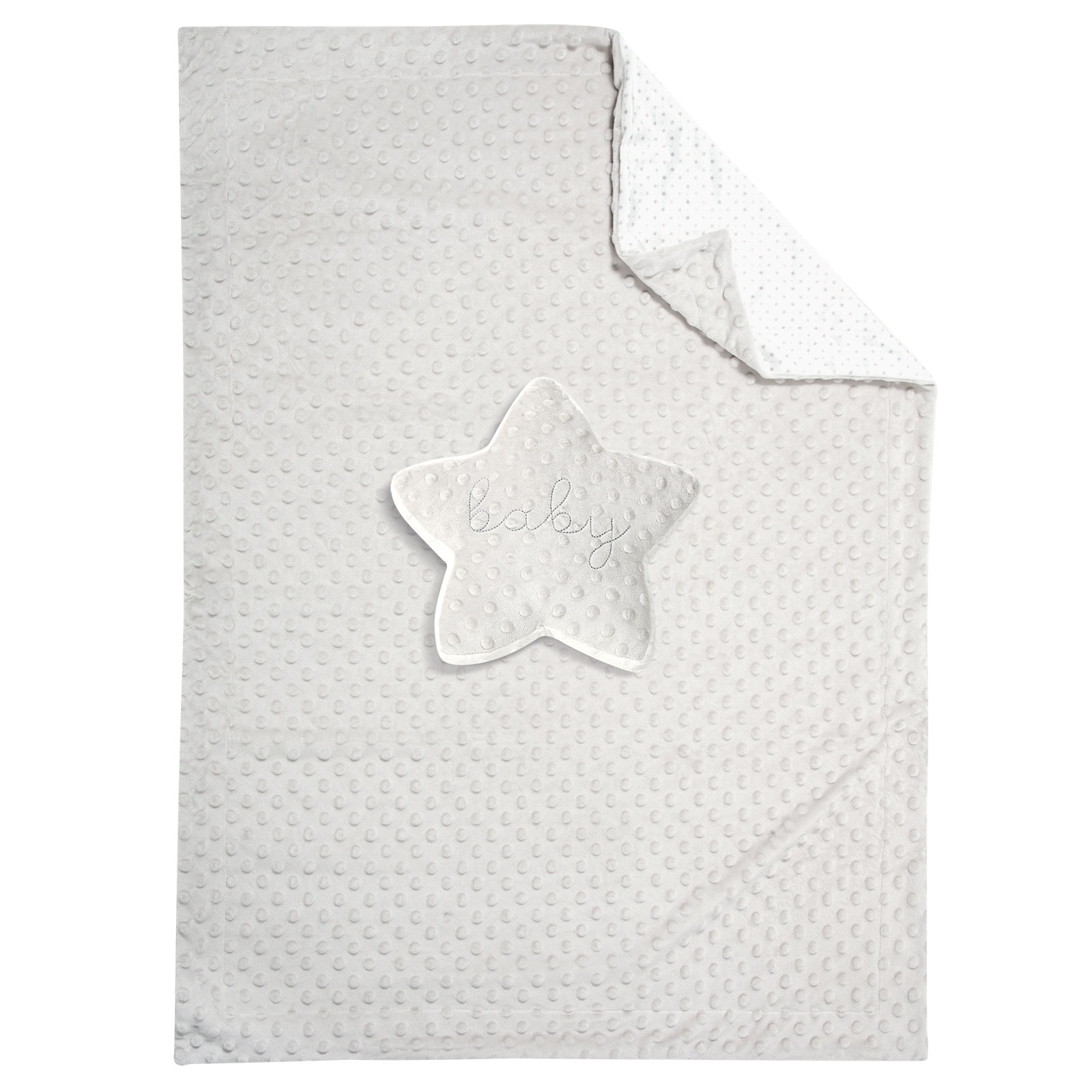 Κουβέρτα Fleece Αγκαλιάς-Λίκνου 75x100εκ. Essential Bab