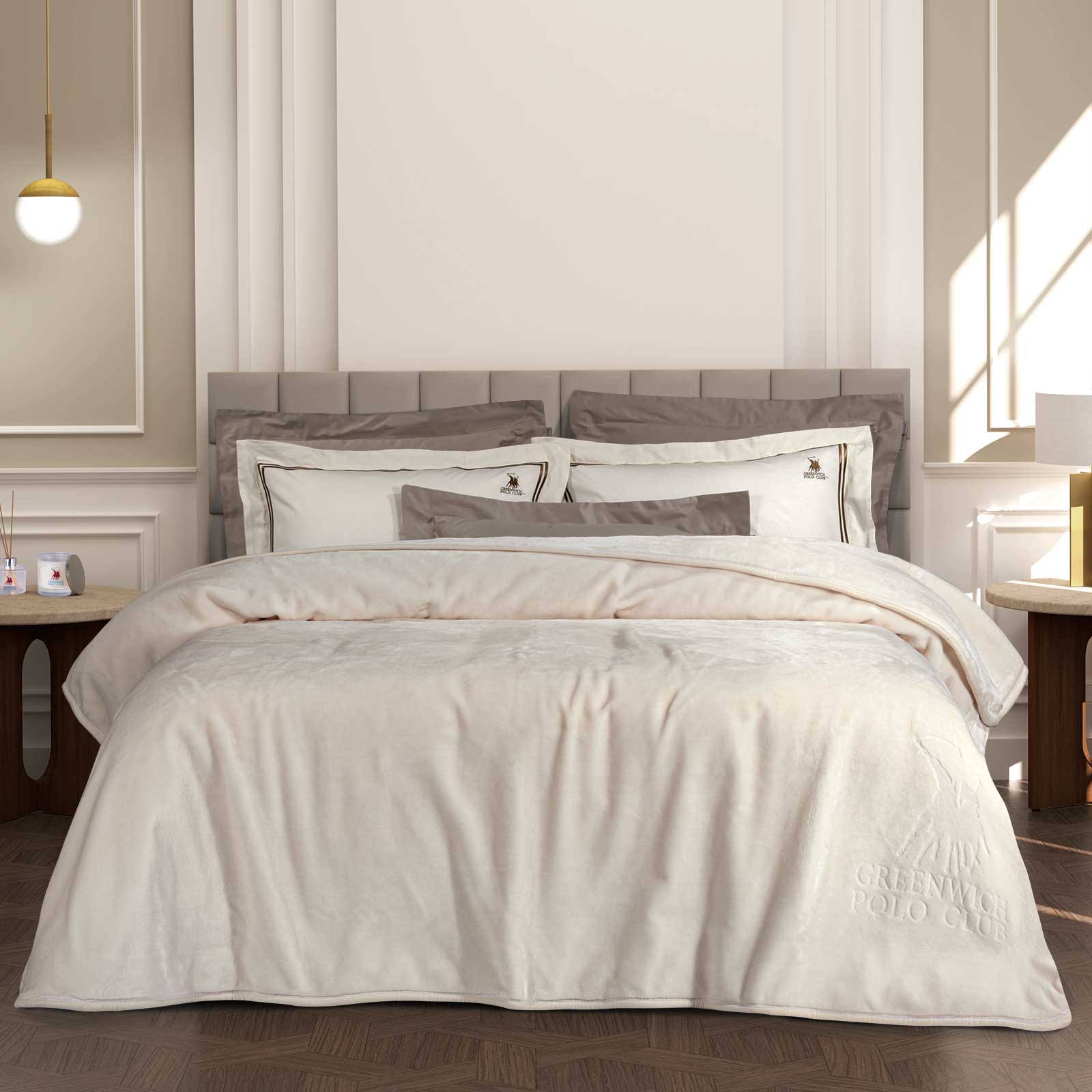 Κουβέρτα Βελουτέ Supersoft Υπέρδιπλη 220x240εκ. Essenti