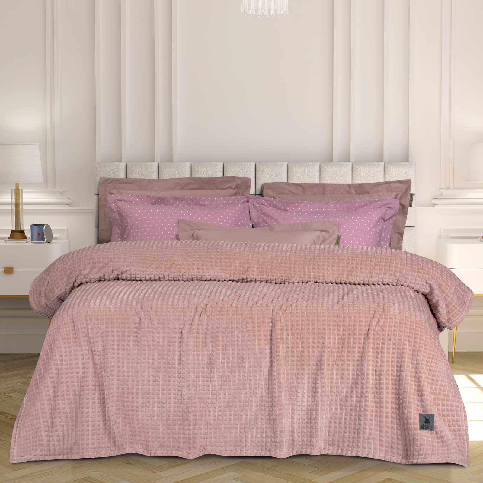 Κουβέρτα Fleece Μονή 160x220εκ. Essential 3449 Nude Greenwich Polo Club (Ύφασμα: Polyester, Χρώμα: Nude, Μέγεθος: Μονά) - Greenwich Polo Club - 220588103449