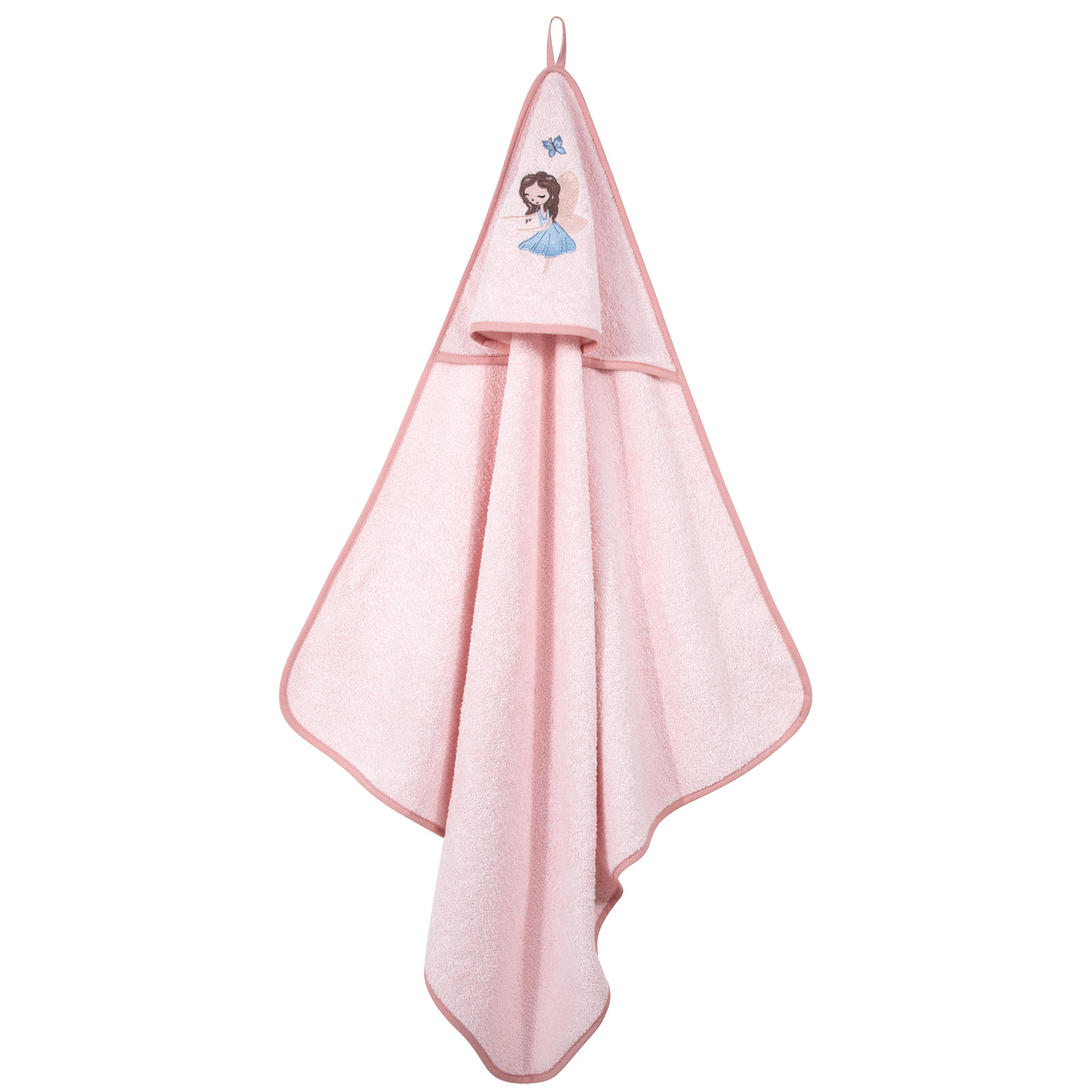 Greenwich Polo Club Κάπα Βαμβακερή Με Κέντημα Bebe 80x80εκ. Essential 8849 Dusty Rose-Pink Greenwich Polo Club (Ύφασμα: Βαμβάκι 100%, Χρώμα: Ροζ, Μέγεθος: Βρεφικό) - Greenwich Polo Club - 220711008849