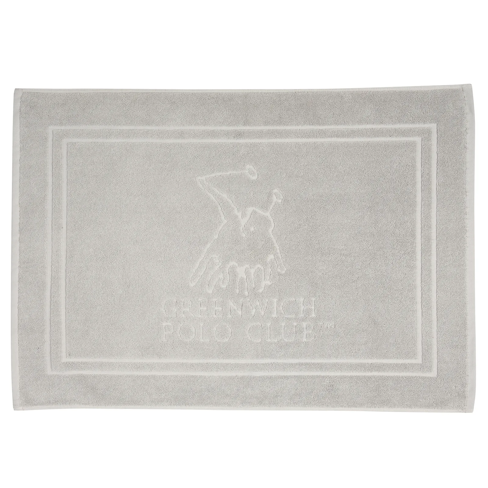 Greenwich Polo Club Ταπέτο Μπάνιου Βαμβακερό 50x70εκ. Essential 3091 Γκρι Ανοιχτό Greenwich Polo Club (Ύφασμα: Βαμβάκι 100%, Χρώμα: Γκρι) - Greenwich Polo Club - 220750703091