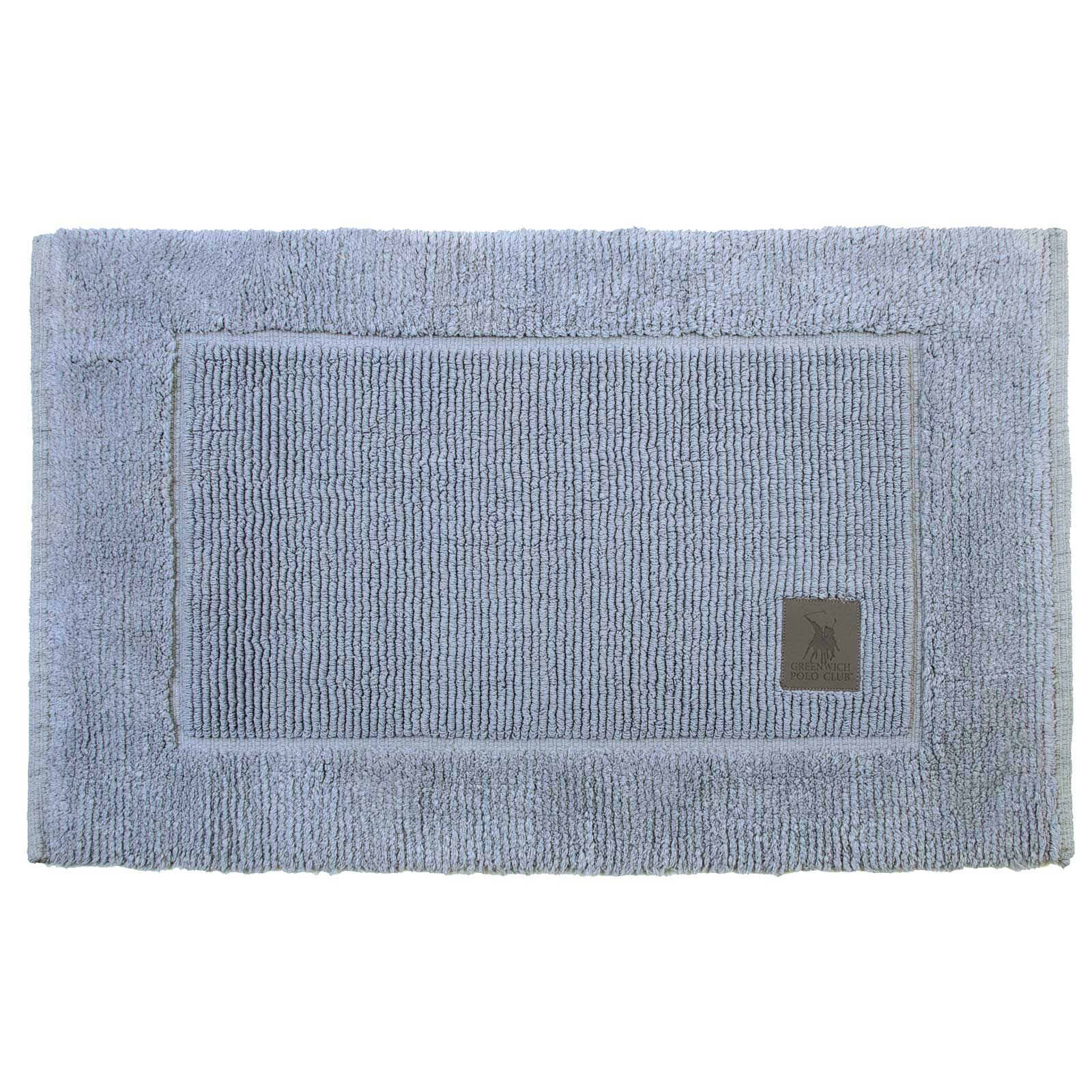 Ταπέτο Μπάνιου Βαμβακερό 50x80εκ. Essential 3215 Grey Greenwich Polo Club (Ύφασμα: Βαμβάκι 100%, Χρώμα: Γκρι) - Greenwich Polo Club - 220750803215
