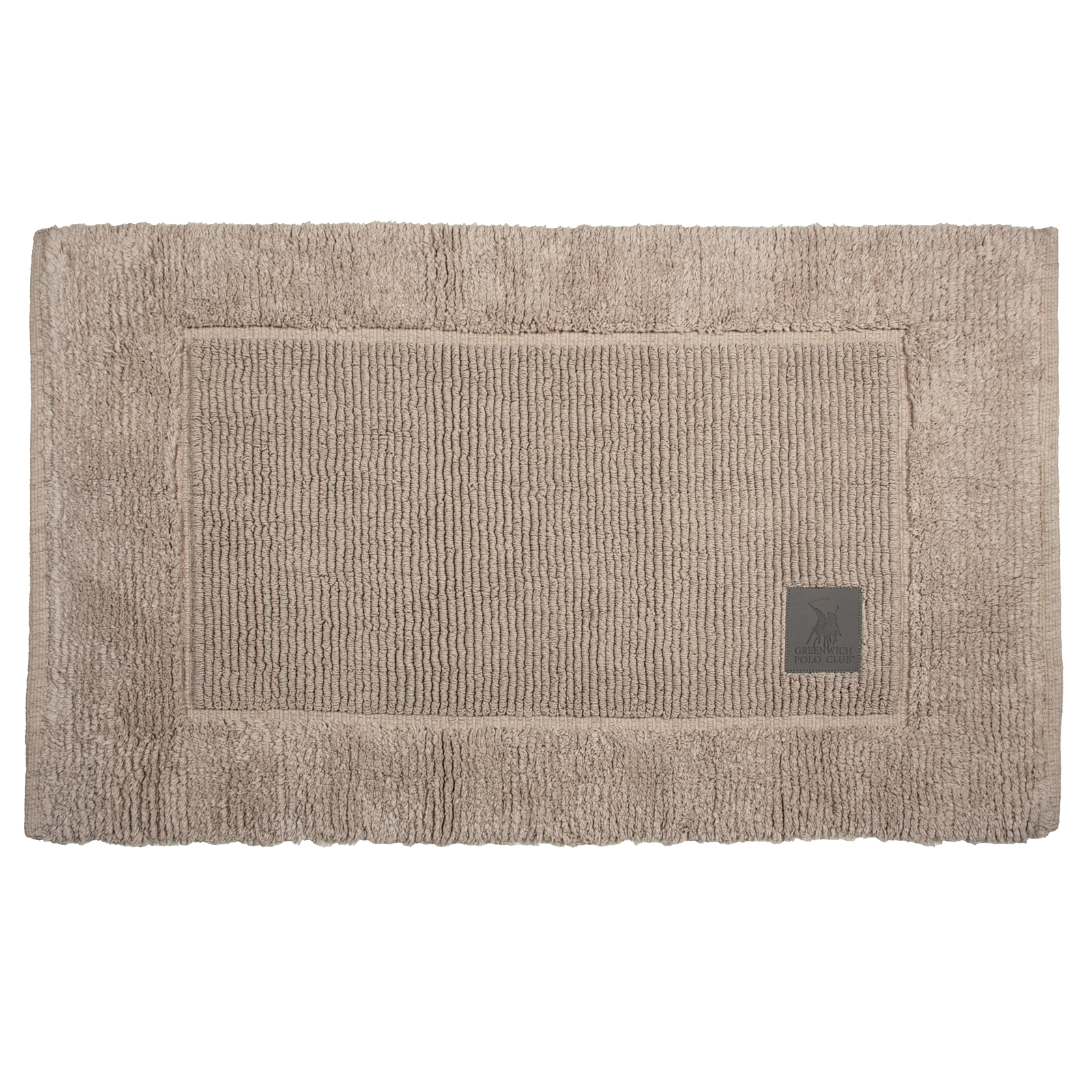 Ταπέτο Μπάνιου Βαμβακερό 50x80εκ. Essential 3218 Taupe Greenwich Polo Club (Ύφασμα: Βαμβάκι 100%, Χρώμα: Taupe) - Greenwich Polo Club - 220750803218