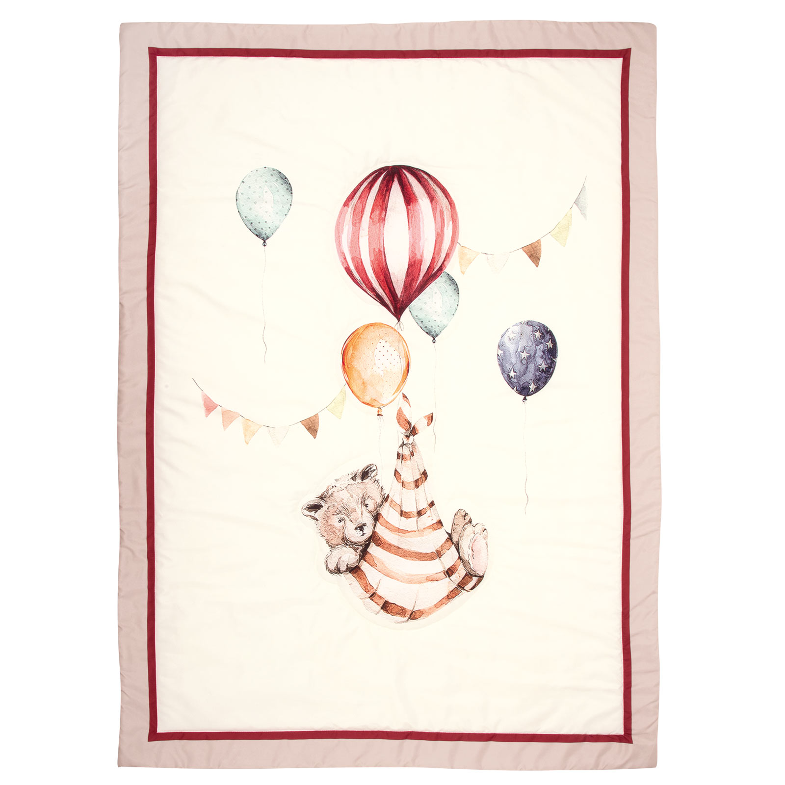 Greenwich Polo Club Πάπλωμα Microfiber Κούνιας 110x150εκ. Essential 8850 Μπεζ-Μπορντώ-Ώχρα Greenwich Polo Club (Ύφασμα: Microfiber, Χρώμα: Μπεζ, Μέγεθος: Κούνιας) - Greenwich Polo Club - 221011108850