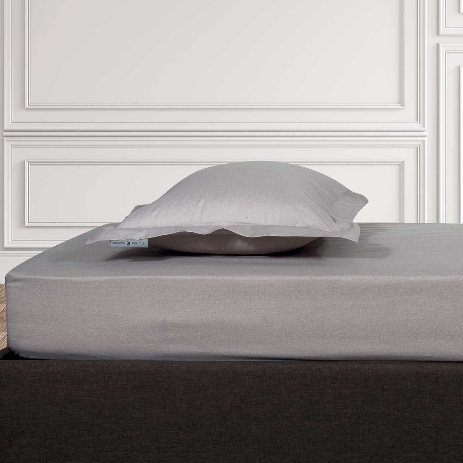 Σεντόνι Μεμονωμένο Polycotton King Με Λάστιχο 180x200+35εκ. Loft 2508 Σπαγγί Greenwich Polo Club (Τύπος κατωσέντονου: Με Λάστιχο, Χρώμα: Σπαγγί, Ύφασμα: 70% Βαμβάκι-30% Polyester, Μέγεθος: King Size) - Greenwich Polo Club - 222182002508