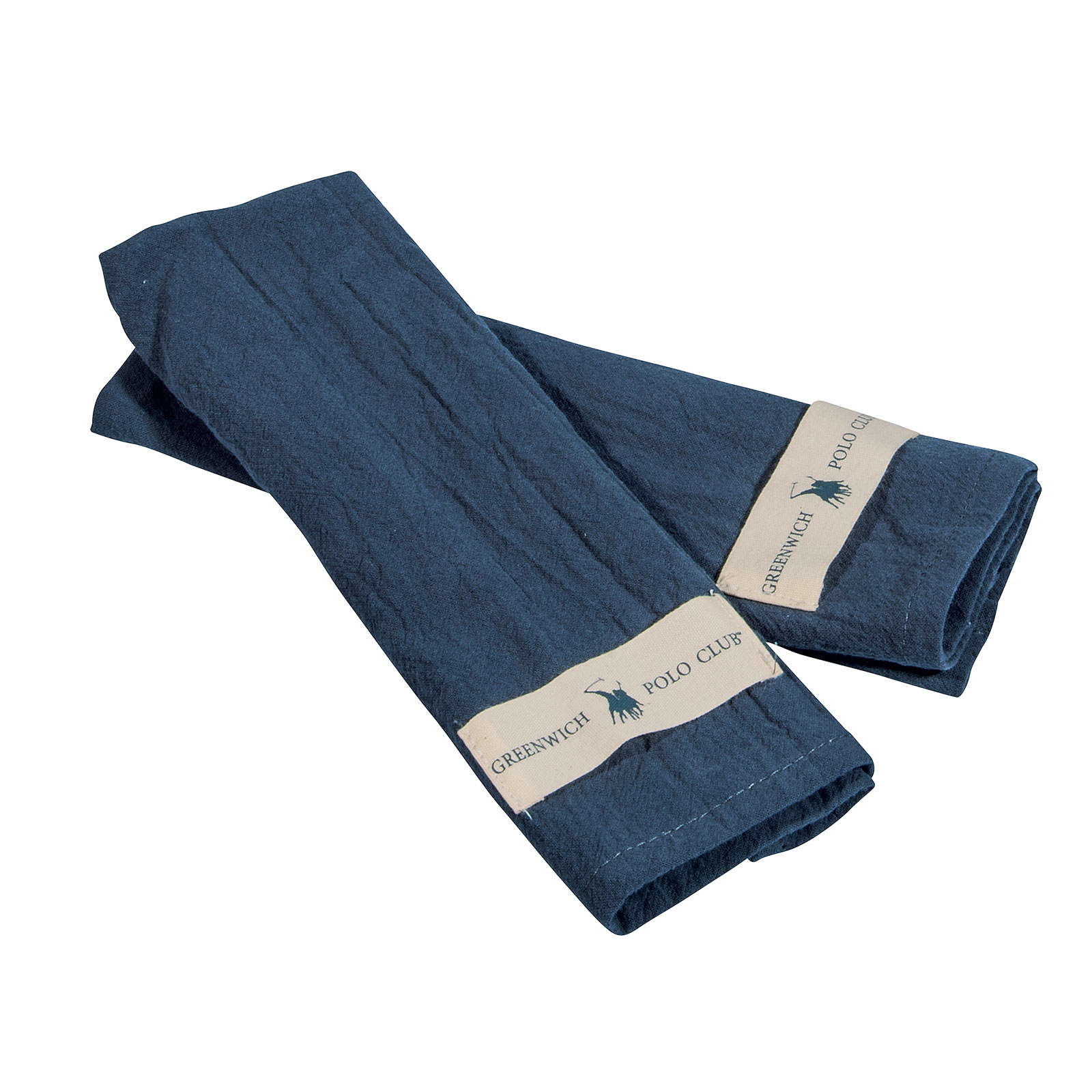 Σετ 2τμχ Πετσέτες Κουζίνας Βαμβακερές 30x45εκ. Γκρι Σκούρο Essential 2643 Greenwich Polo Club (Ύφασμα: Βαμβάκι 100%, Χρώμα: Γκρι) - Greenwich Polo Club - 227030452643