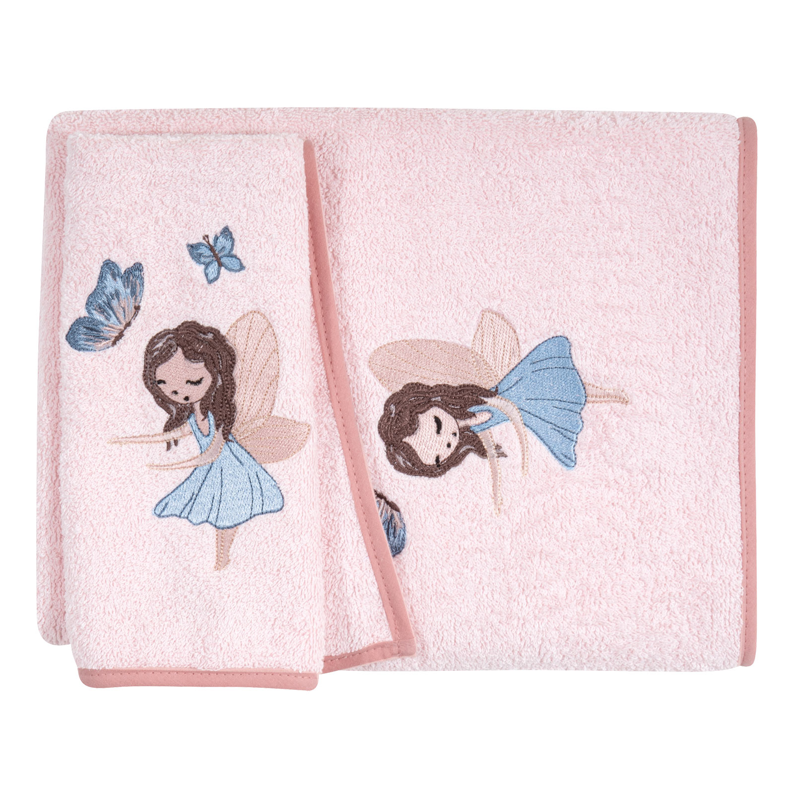 Greenwich Polo Club - ΣΗΜΑΝΤΙΚΟ: Σε περίπτωση διαφοράς τιμής από το κατάστημα ισχύει παντα και μόνο η τιμή του καταστήματος Σετ Πετσέτες 2τμχ Βαμβακερές Bebe Με Κέντημα Essential