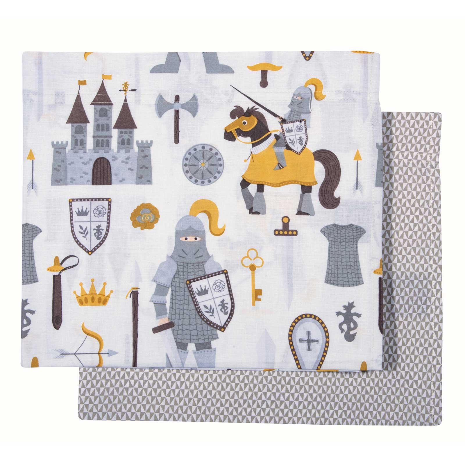 Σετ Σεντόνια Βαμβακερά Λίκνου 70x120εκ. Essential 8861 Cream-Grey Greenwich Polo Club (Ύφασμα: Βαμβάκι 100%, Τύπος κατωσέντονου: Χωρίς Λάστιχο, Χρώμα: Γκρι, Μέγεθος: Σετ) - Greenwich Polo Club - 232111118861