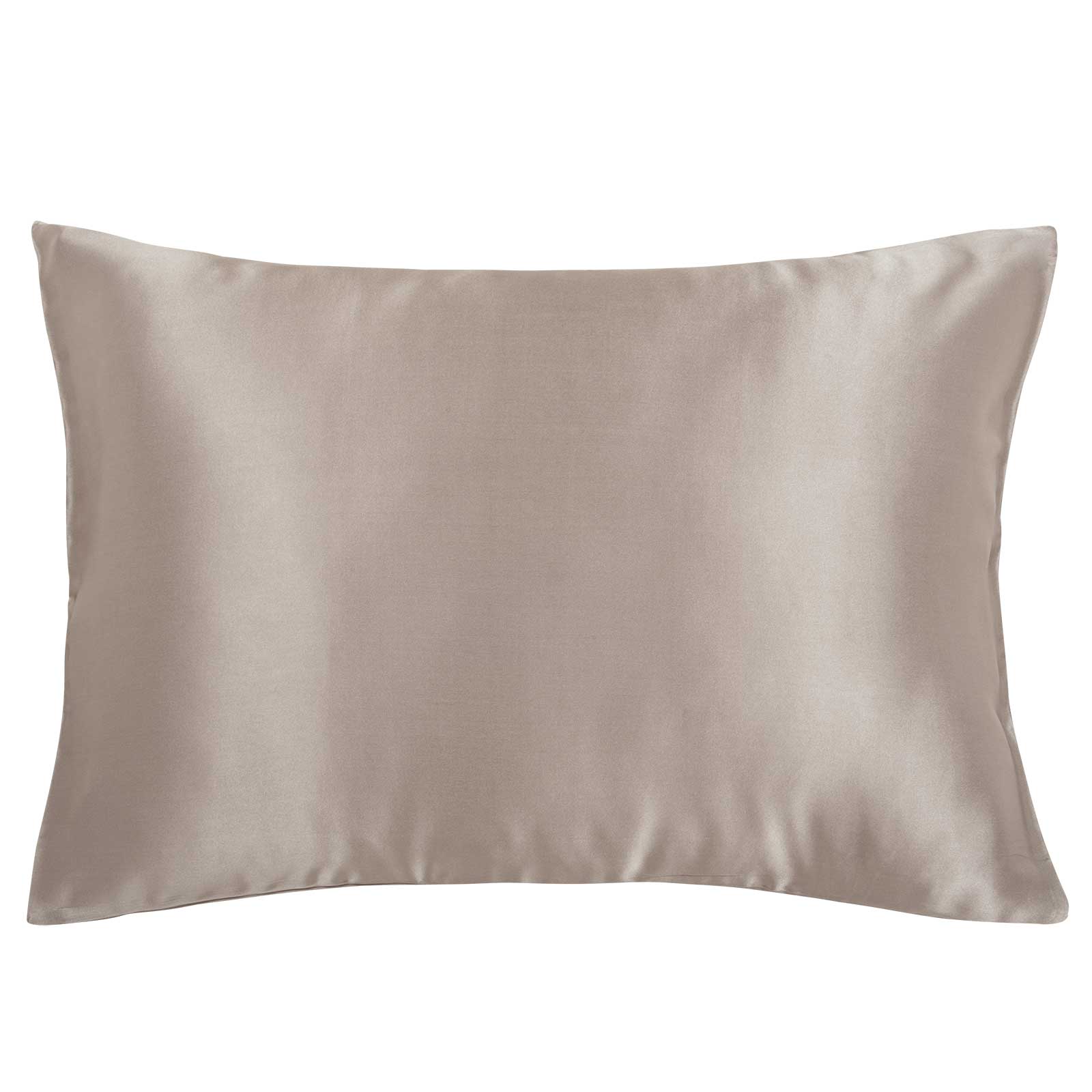 Ζεύγος Μαξιλαροθήκες Pure Silk 50x70εκ. Essential 2383 Grey Greenwich Polo Club (Ύφασμα: Μετάξι, Χρώμα: Γκρι) - Greenwich Polo Club - 233507002383