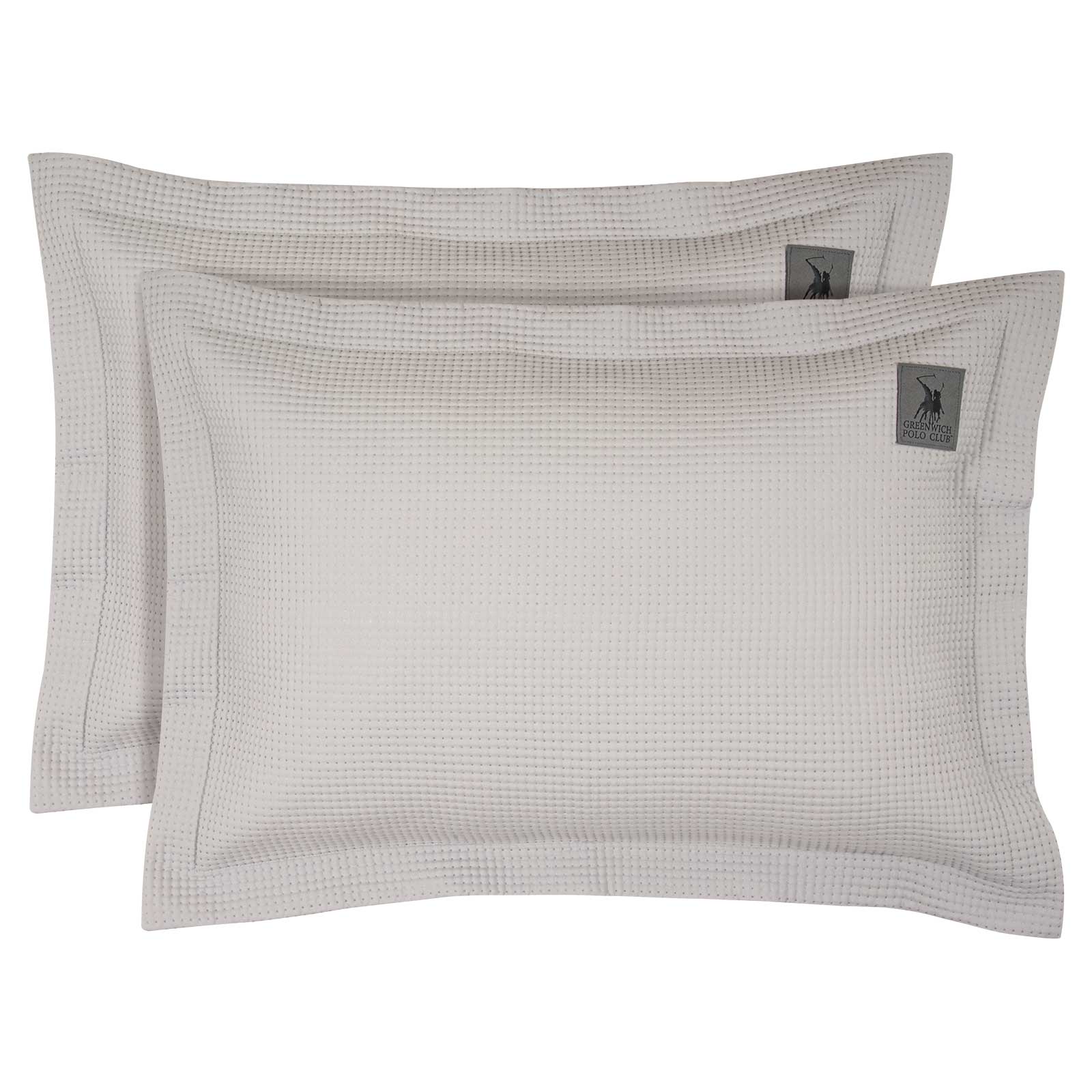 Ζεύγος Μαξιλαροθήκες Oxford Microfiber 50x70+7εκ. Essential 3977 Light Grey Greenwich Polo Club (Ύφασμα: Microfiber, Χρώμα: Γκρι) - Greenwich Polo Club - 233507003977