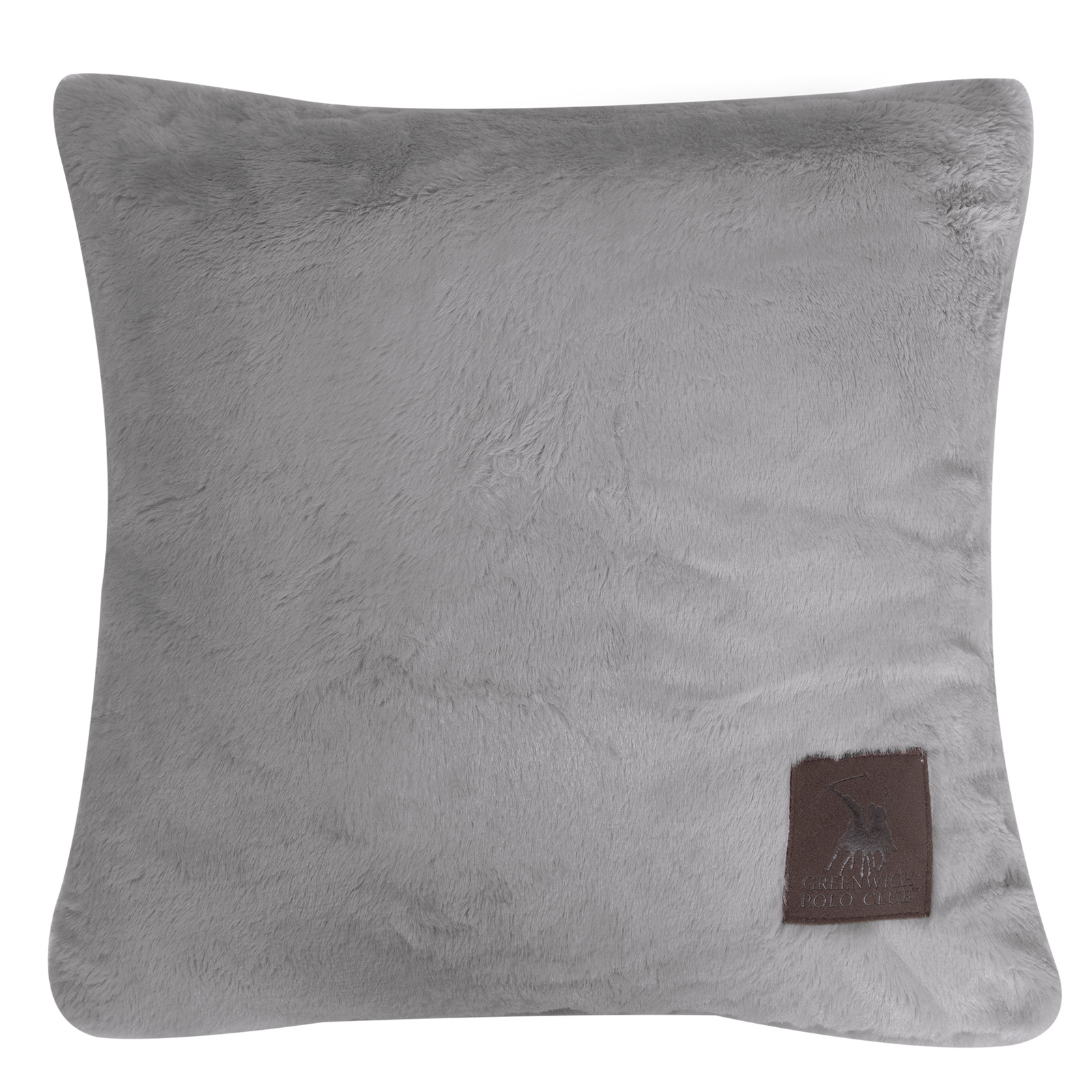 Greenwich Polo Club Διακοσμητικό Μαξιλάρι Γούνινο Faux Fur 40x40εκ. Premium 3970 Grey Greenwich Polo Club (Ύφασμα: Polyester, Χρώμα: Γκρι) - Greenwich Polo Club - 233640403970