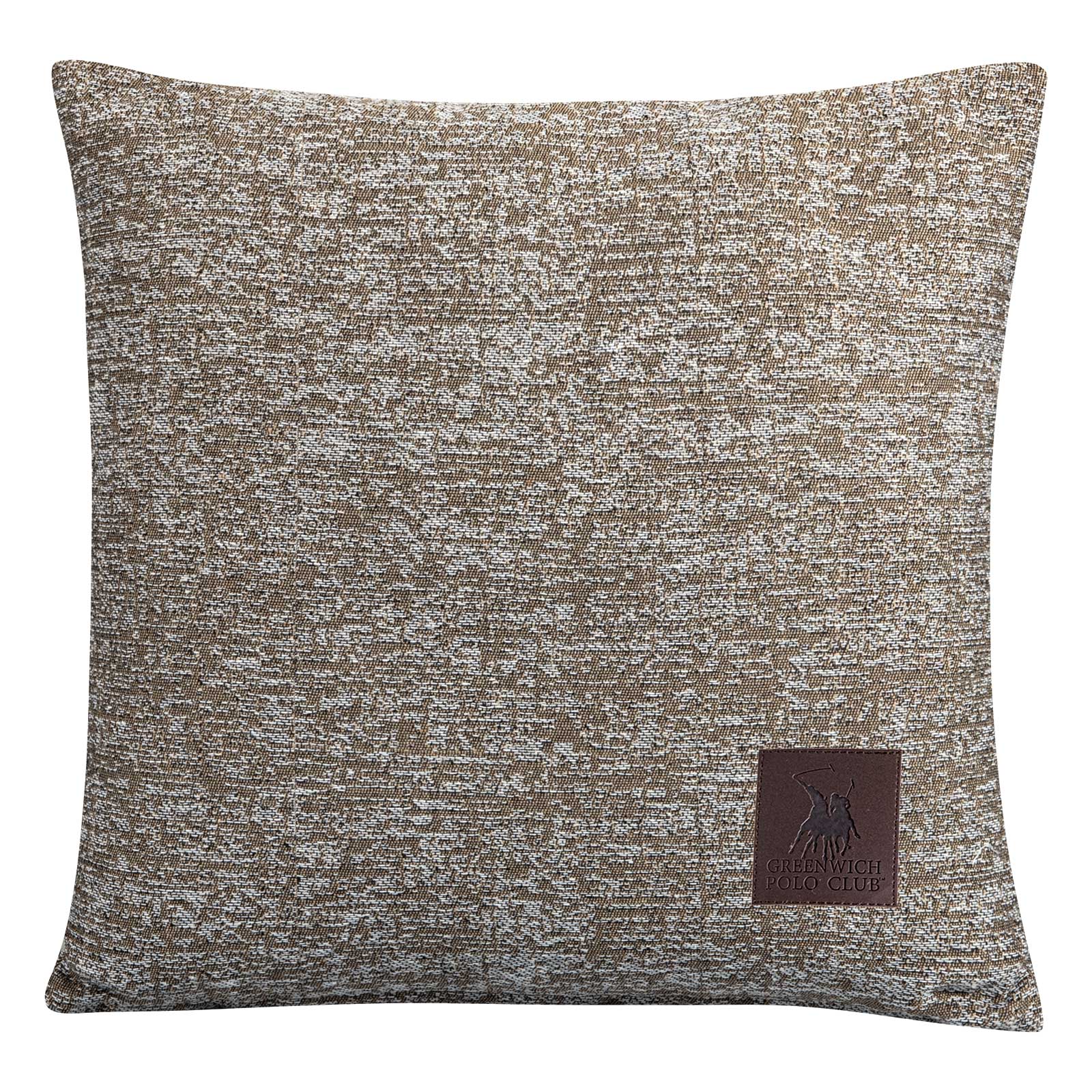 Διακοσμητικό Μαξιλάρι Βαμβακερό 40x40εκ. Essential 3990 Beige Greenwich Polo Club (Ύφασμα: Βαμβάκι 100%, Χρώμα: Μπεζ) - Greenwich Polo Club - 233640403990