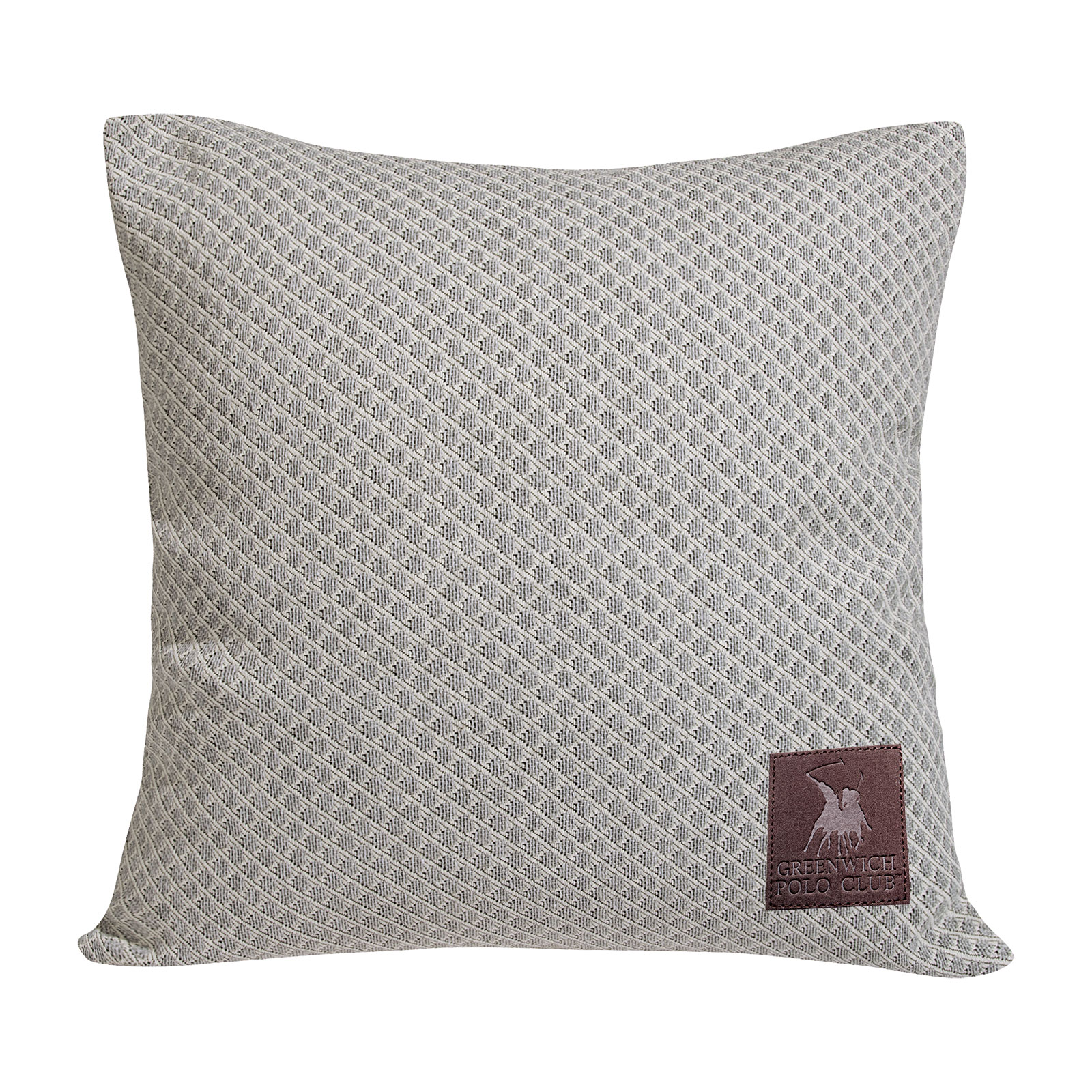 Διακοσμητικό Μαξιλάρι Polycotton 42x42εκ. Essential 2790 Greenwich Polo Club (Ύφασμα: 80% Cotton - 20% Polyester, Χρώμα: Γκρι) - Greenwich Polo Club - 233642422790