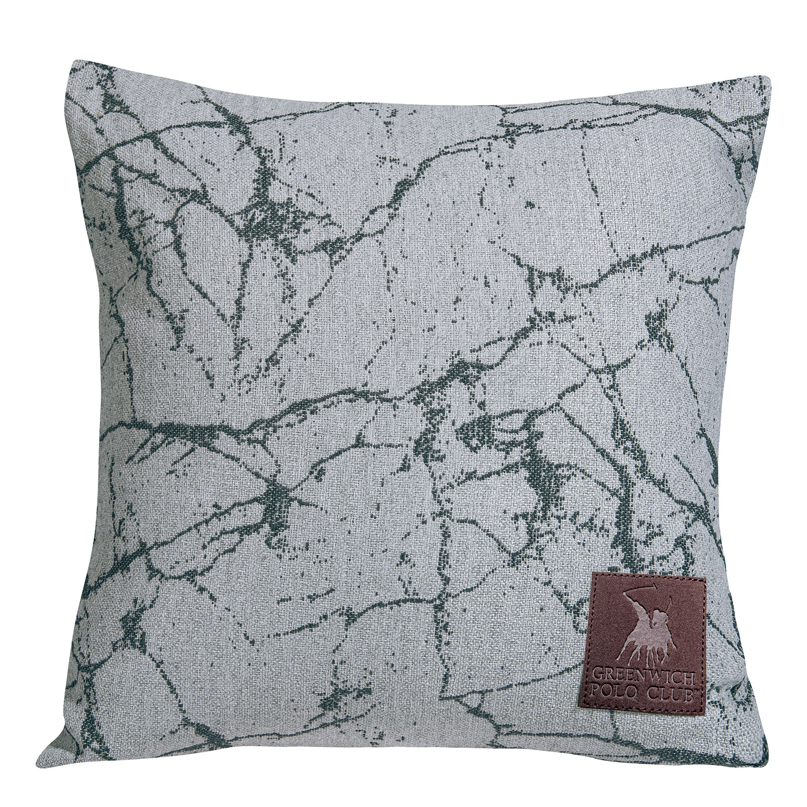 Διακοσμητικό Μαξιλάρι Polycotton 42x42εκ. Essential 2794 Greenwich Polo Club (Ύφασμα: 80% Cotton - 20% Polyester, Χρώμα: Γκρι) - Greenwich Polo Club - 233642422794