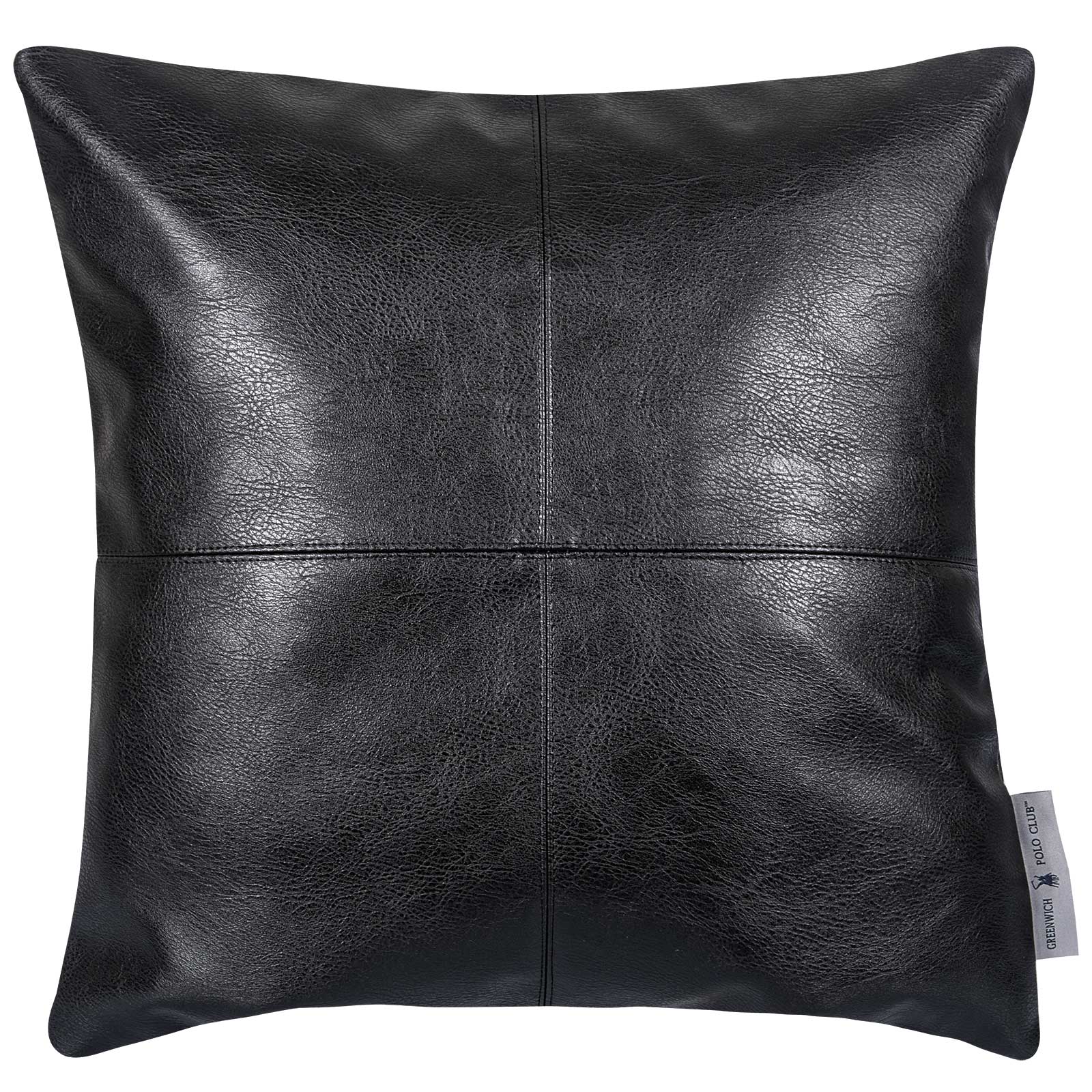 Διακοσμητικό Μαξιλάρι Faux Leather 45x45εκ. Essential 3