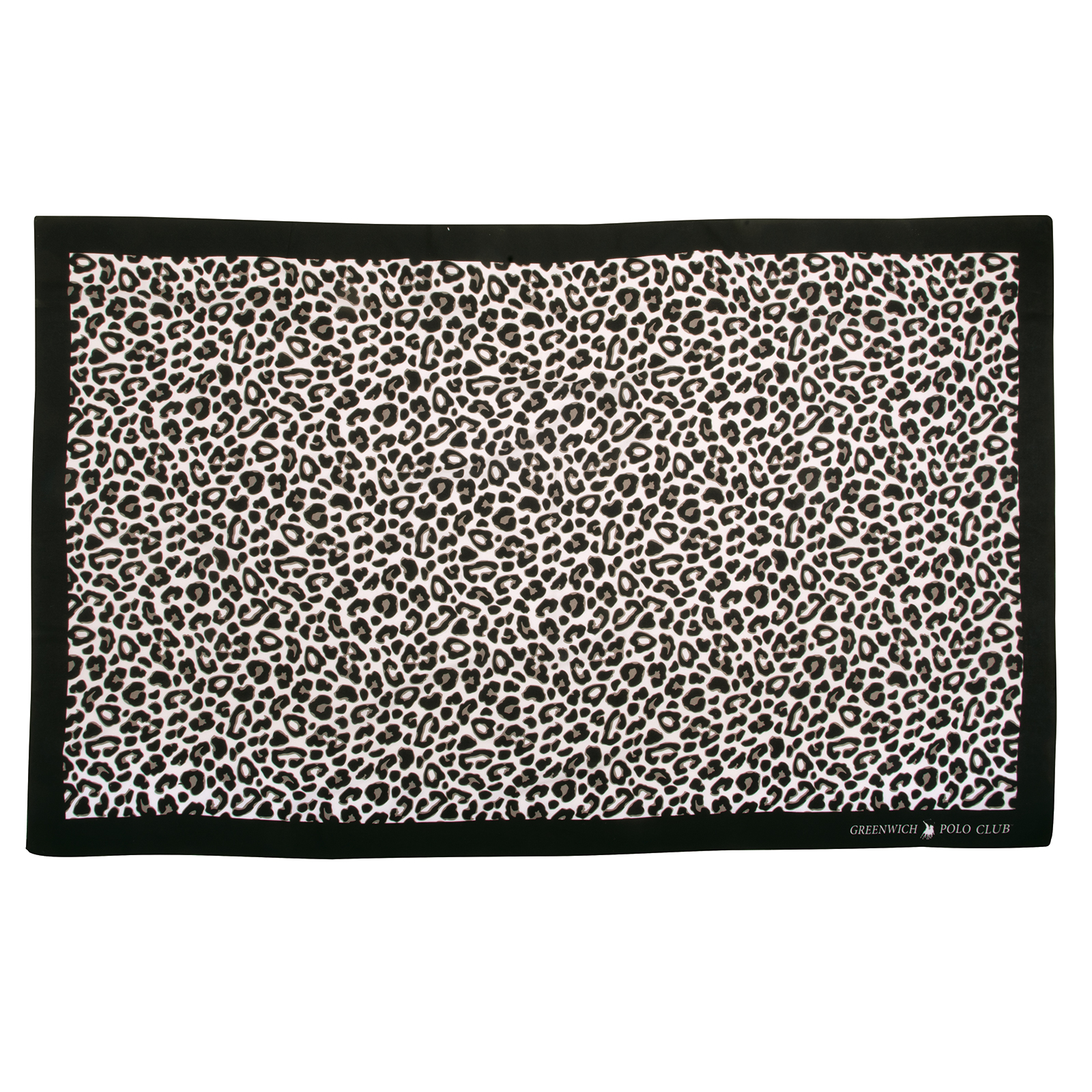 Παρεό Θαλάσσης Rayon 110x180εκ. Essential 4036 Μαύρο-Ta