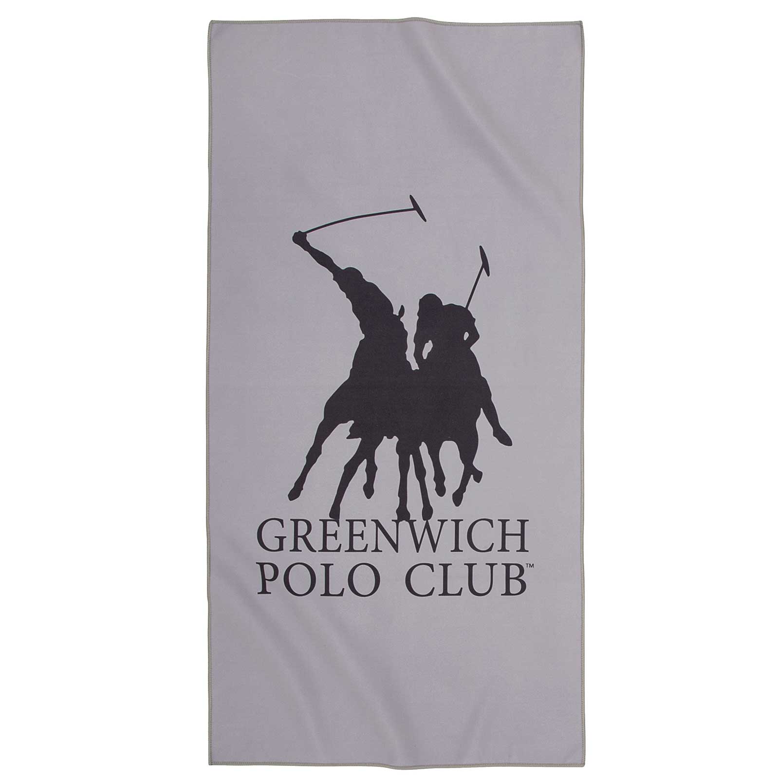 Πετσέτα Γυμναστηρίου Microfiber 45x90εκ. Essential 4186 Grey-Black Greenwich Polo Club (Ύφασμα: Microfiber, Χρώμα: Μαύρο, Μέγεθος: Προσώπου) - Greenwich Polo Club - 267459004186