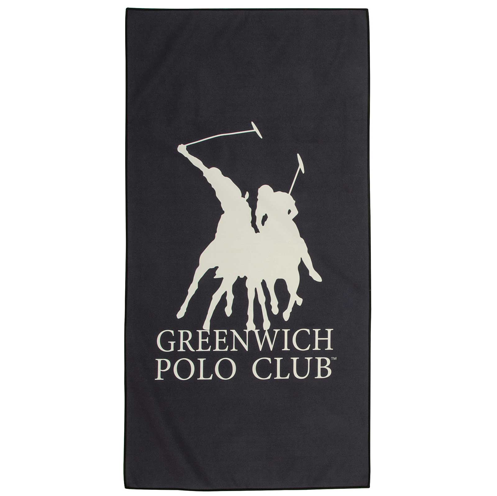 Πετσέτα Γυμναστηρίου Microfiber 45x90εκ. Essential 4188 Black-Grey Greenwich Polo Club (Ύφασμα: Microfiber, Χρώμα: Μαύρο, Μέγεθος: Προσώπου) - Greenwich Polo Club - 267459004188