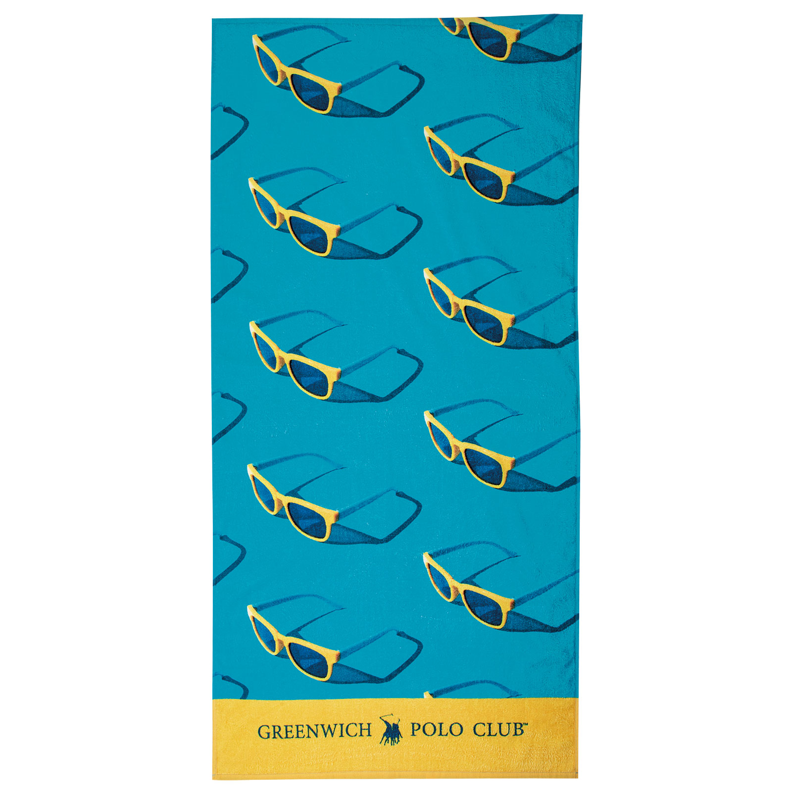 Πετσέτα Θαλάσσης Βαμβακερή 70x140εκ. Beach Towel 3720 Greenwich Polo Club Junior (Ύφασμα: Βαμβάκι 100%, Χρώμα: Μπλε) - Greenwich Polo Club - 267701403720 173523