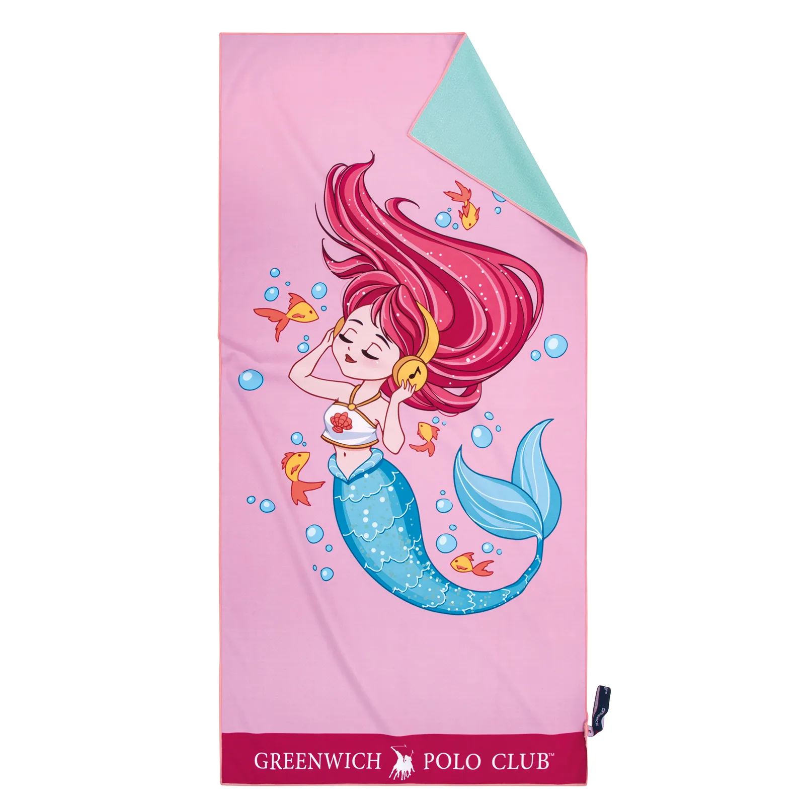 Πετσέτα Θαλάσσης Microfiber 70×140εκ. Beach Towels 3883 Ροζ-Φούξια-Μπλε Greenwich Polo Club Junior (Ύφασμα: Microfiber, Χρώμα: Ροζ) – Greenwich Polo Club – 267701403883