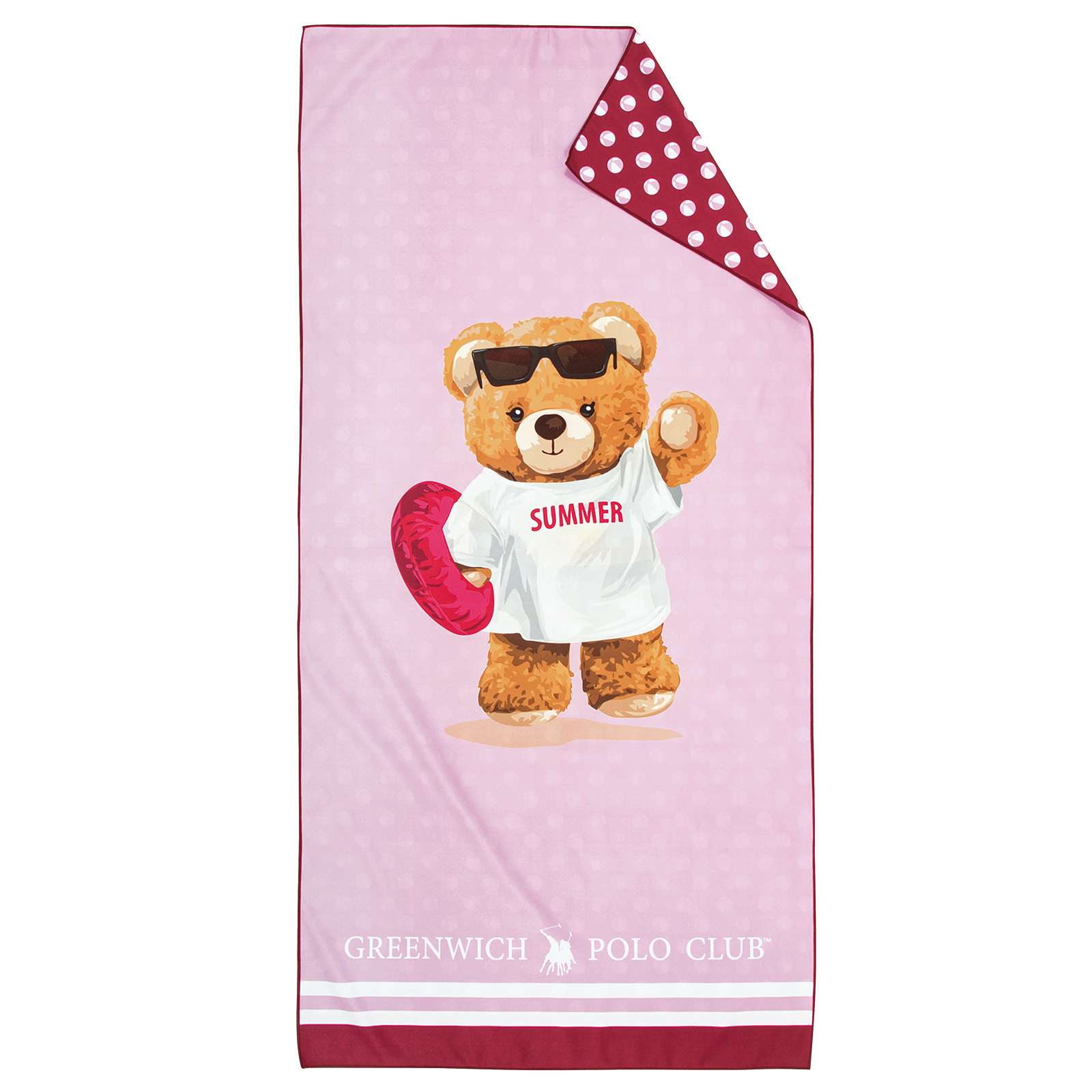 Greenwich Polo Club Πετσέτα Θαλάσσης Microfiber 70x140εκ. Junior 4039 Φούξια-Ροζ Greenwich Polo Club (Ύφασμα: Microfiber, Χρώμα: Ροζ) - Greenwich Polo Club - 267701404039