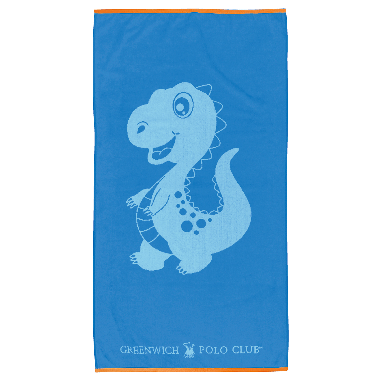 Greenwich Polo Club Πετσέτα Θαλάσσης Βαμβακερή 70x140εκ. Junior 4076 Μπλε Greenwich Polo Club (Ύφασμα: Βαμβάκι 100%, Χρώμα: Μπλε) - Greenwich Polo Club - 267701404076