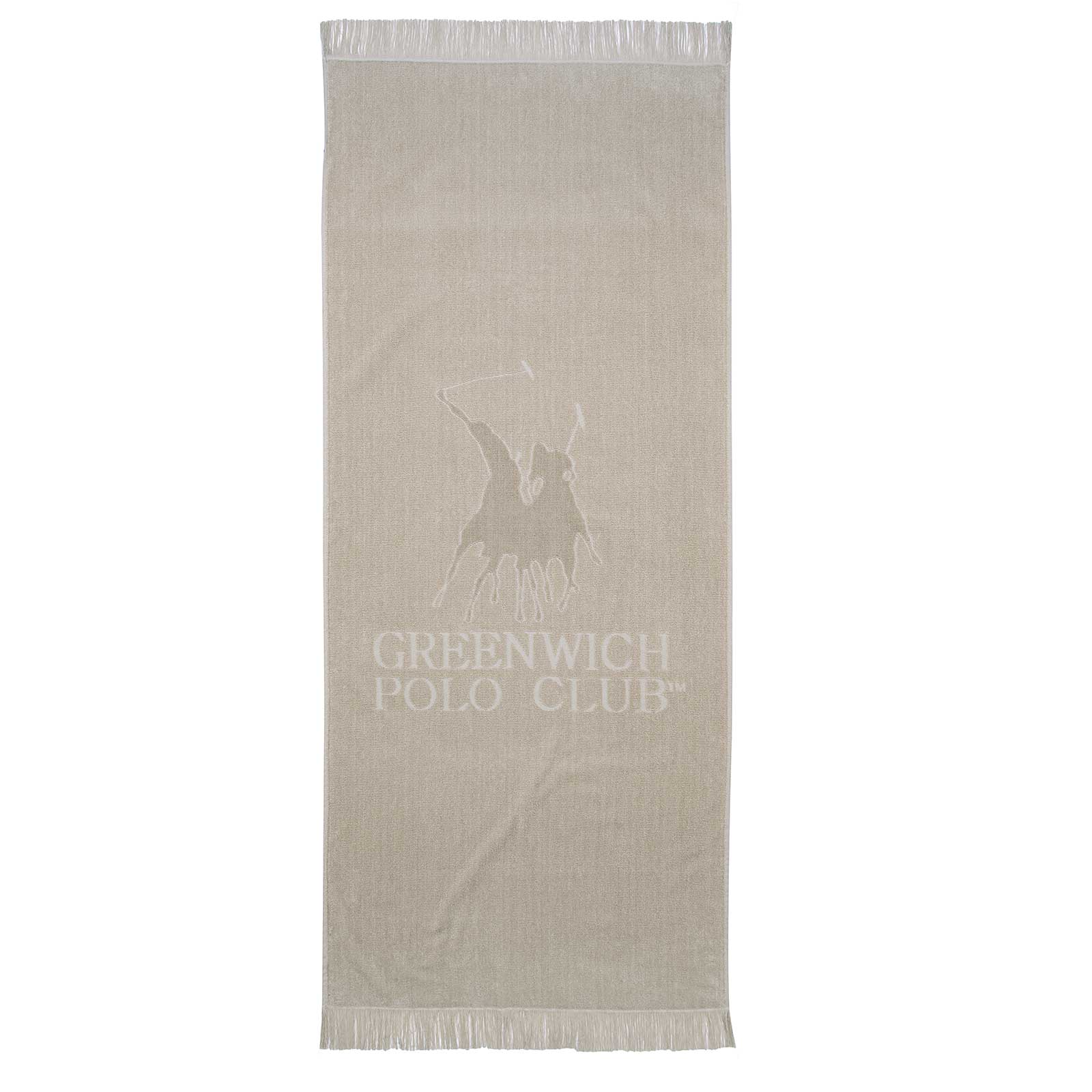 Πετσέτα Θαλάσσης Βαμβακερή 70×170εκ. Essential 3734 Γκρι Ανοιχτό Greenwich Polo Club (Ύφασμα: Βαμβάκι 100%, Χρώμα: Γκρι) – Greenwich Polo Club – 267701703734