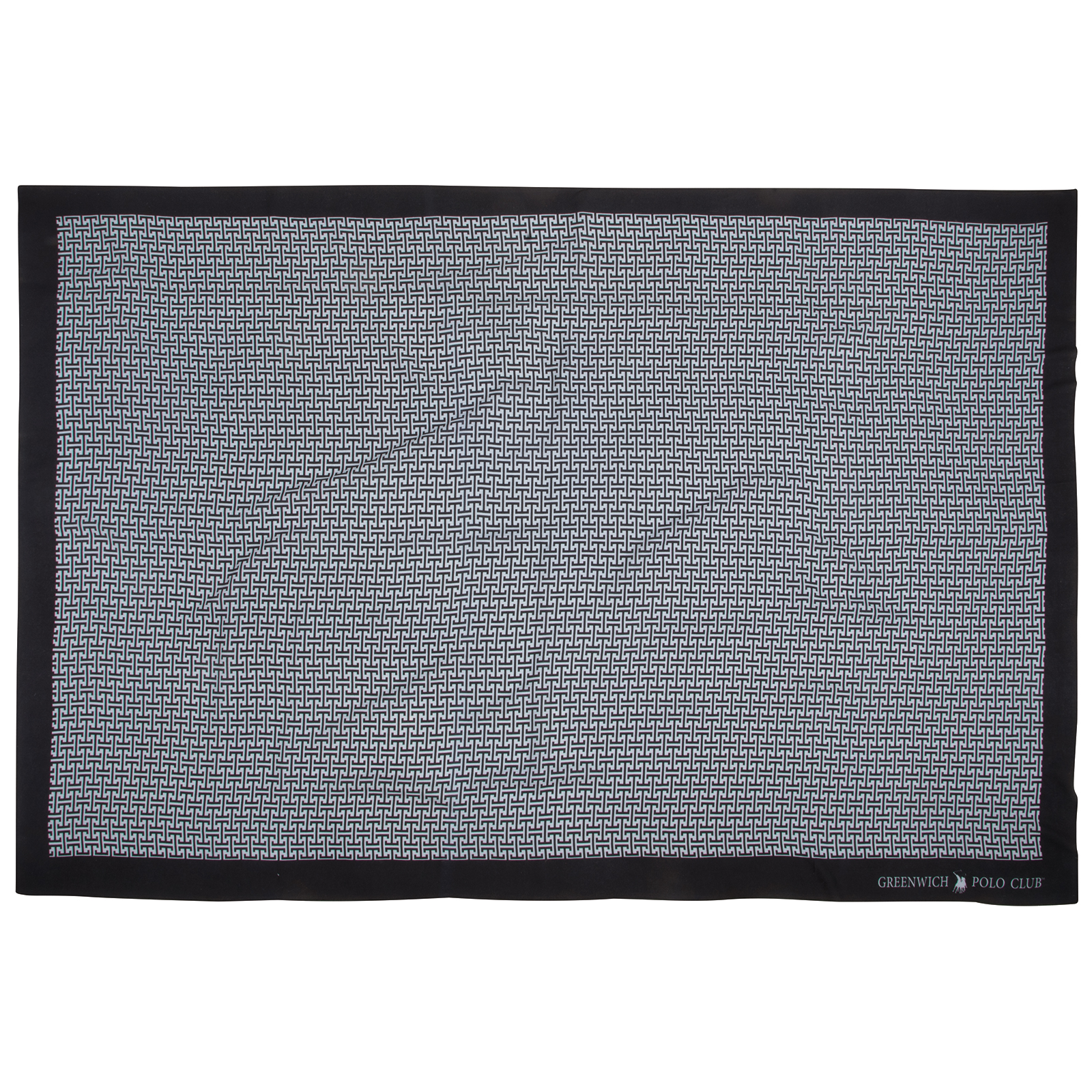 Παρεό Θαλάσσης Rayon 110x180εκ. Essential 4005 Μαύρο-Γκ