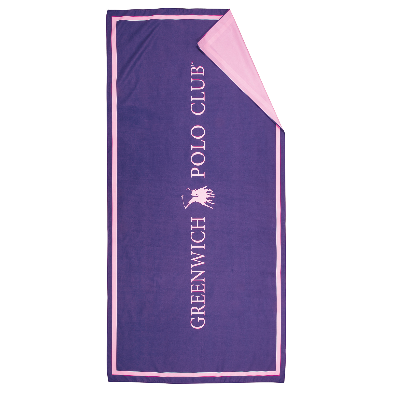 Greenwich Polo Club Πετσέτα Θαλάσσης Microfiber 80x170εκ. Essential 4029 Ροζ-Μωβ Greenwich Polo Club (Ύφασμα: Microfiber, Χρώμα: Ροζ) - Greenwich Polo Club - 267801704029