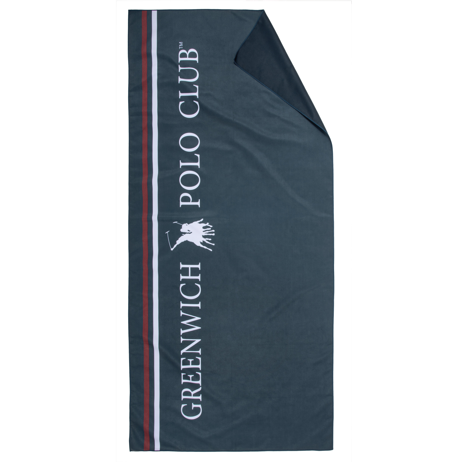 Πετσέτα Θαλάσσης Microfiber 80x170εκ. Essential 5208 Blue Greenwich Polo Club (Ύφασμα: Microfiber, Χρώμα: Μπλε) - Greenwich Polo Club - 267801705208
