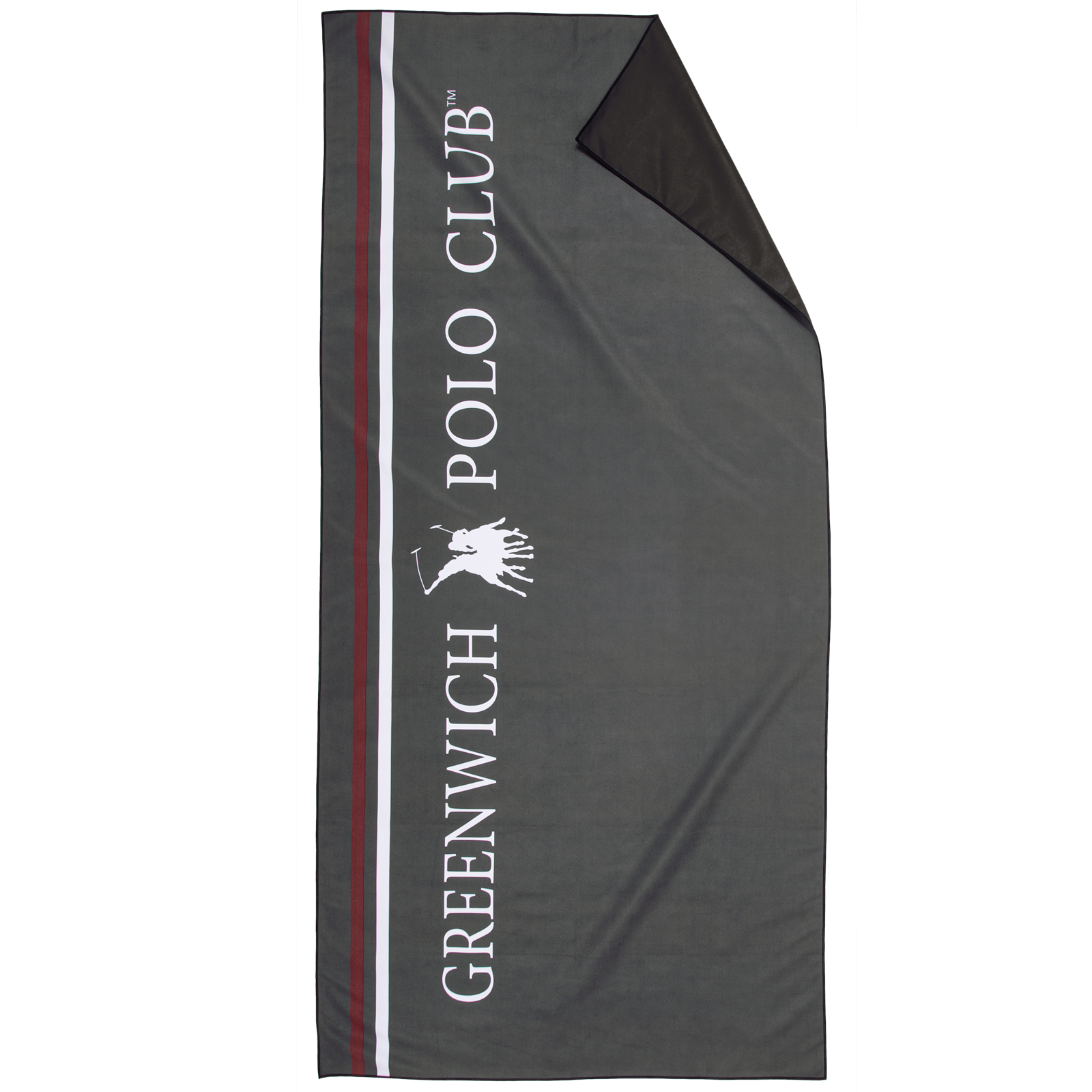 Πετσέτα Θαλάσσης Microfiber 80x170εκ. Essential 5209 Grey Greenwich Polo Club (Ύφασμα: Microfiber, Χρώμα: Γκρι) - Greenwich Polo Club - 267801705209