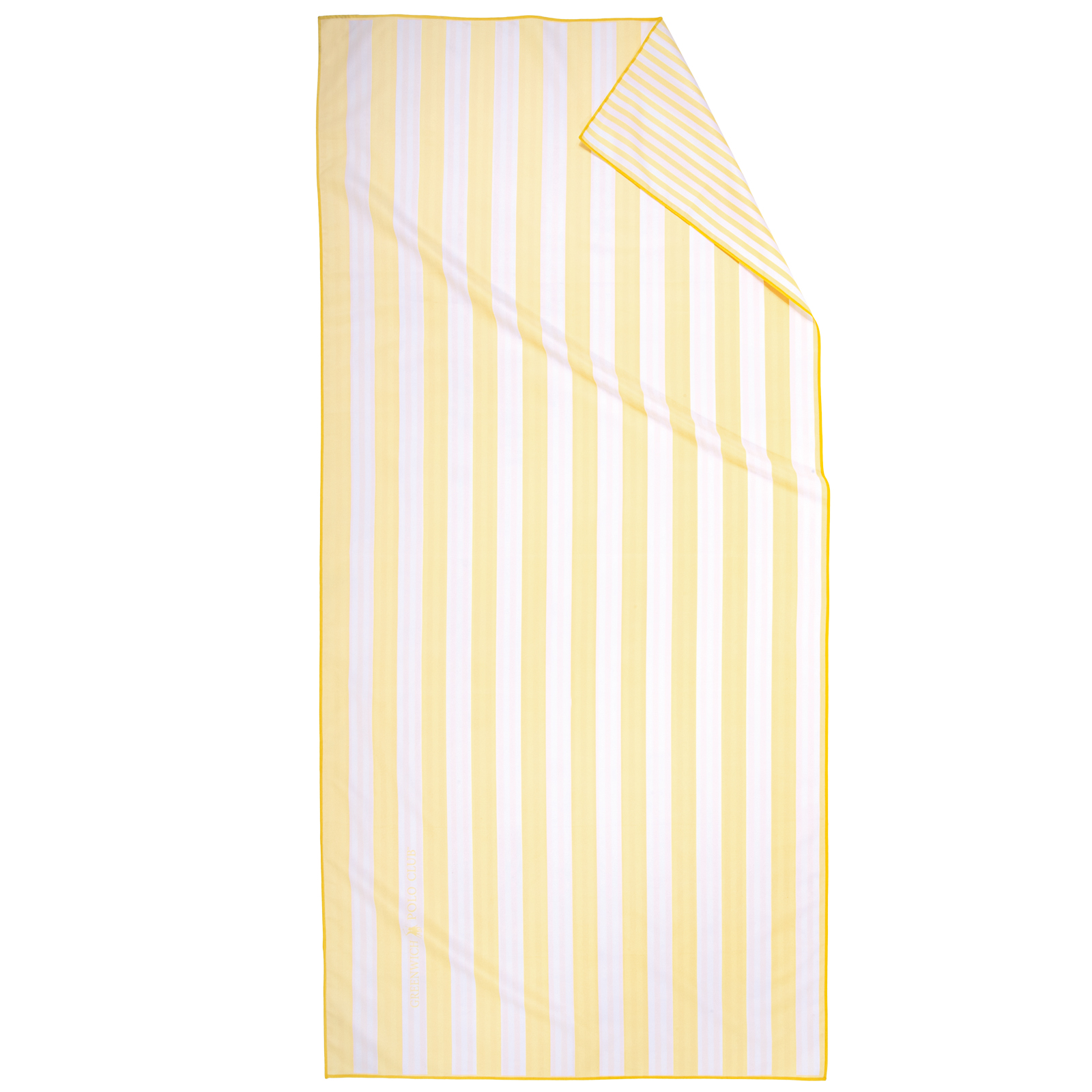 Πετσέτα Θαλάσσης Microfiber 80x170εκ. Essential 5219 Yellow Greenwich Polo Club (Ύφασμα: Microfiber, Χρώμα: Κίτρινο ) - Greenwich Polo Club - 267801705219