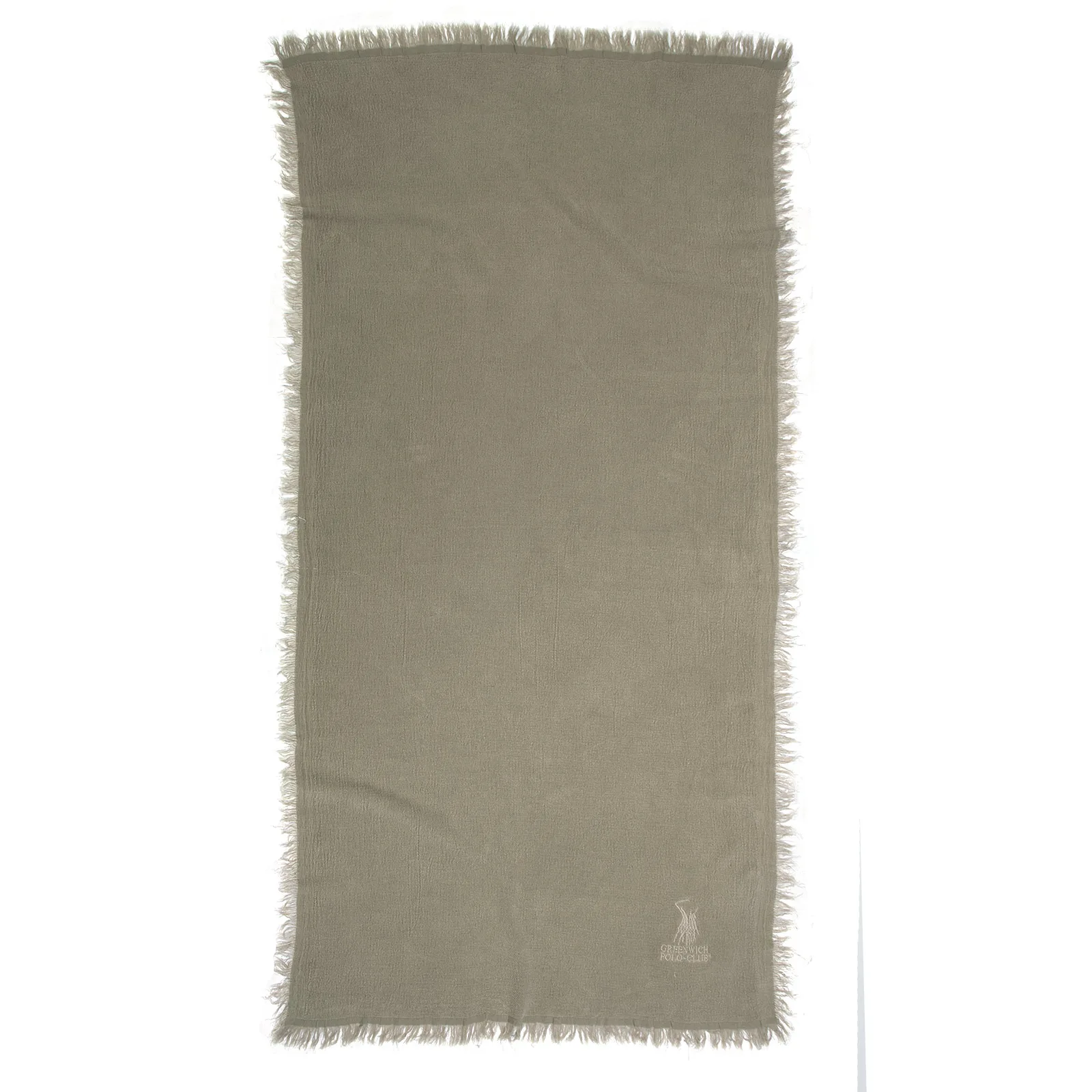 Greenwich Polo Club Πετσέτα Θαλάσσης Βαμβακερή-Viscose 90x170εκ. Essential 3511 Greenwich Polo Club (Χρώμα: Γκρι, Ύφασμα: 80% Βαμβάκι-20% Viscose) - Greenwich Polo Club - 267901703511