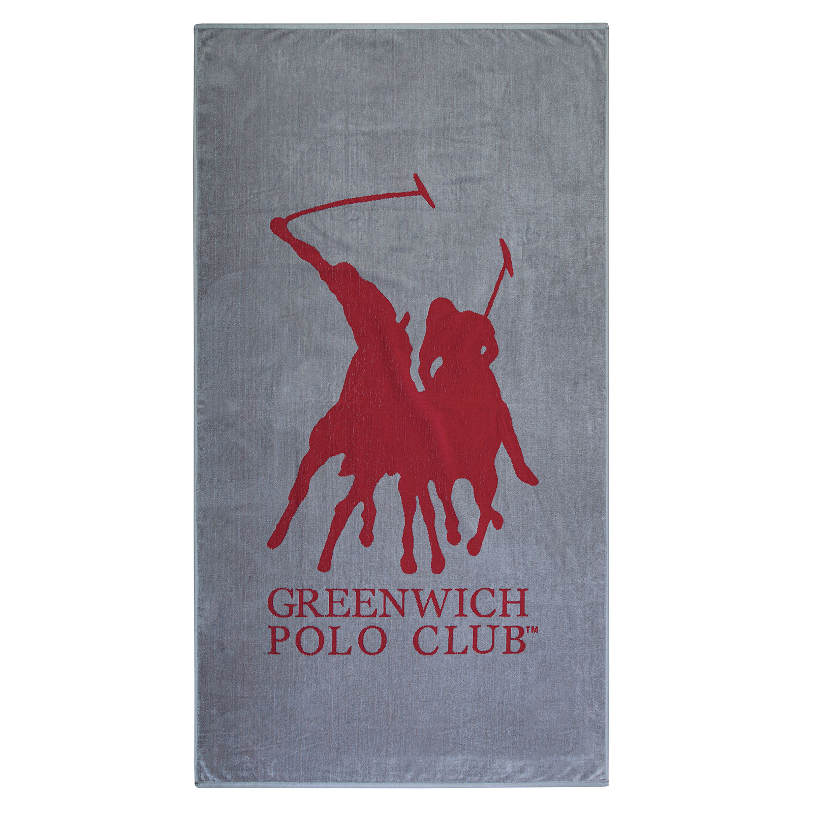 Πετσέτα Θαλάσσης Βαμβακερή 90×170εκ. Essential 3594 Greenwich Polo Club (Ύφασμα: Βαμβάκι 100%, Χρώμα: Γκρι) – Greenwich Polo Club – 267901703594